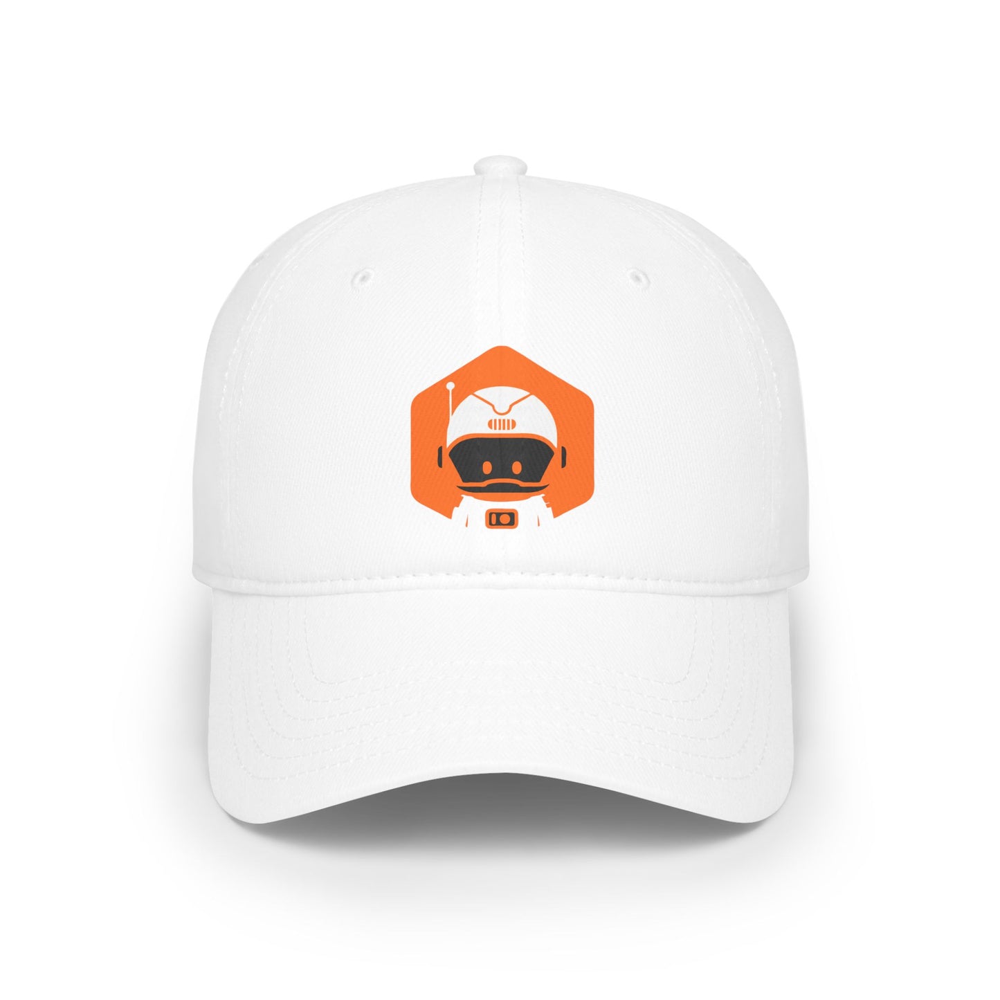 Low Profile Baseball Cap - Astronaut
