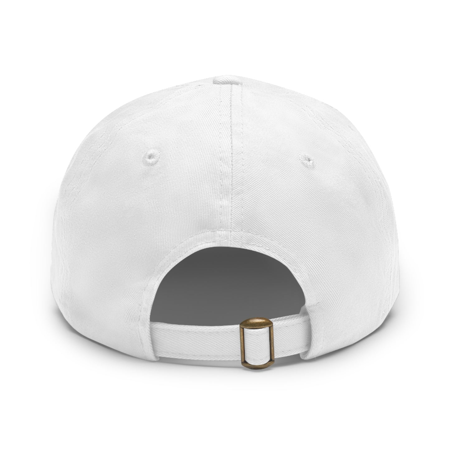 Dad Hat with Leather Patch (Round) - Astronaut