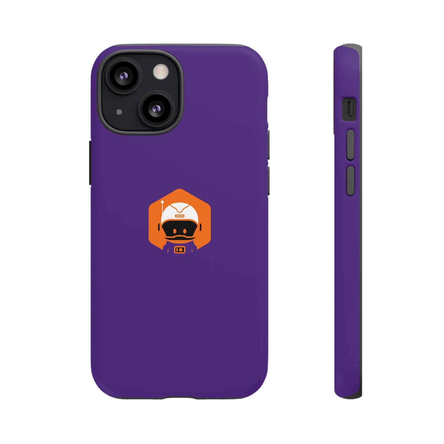 Tough Cases: Dual-Layer Durability in Bold Purple!