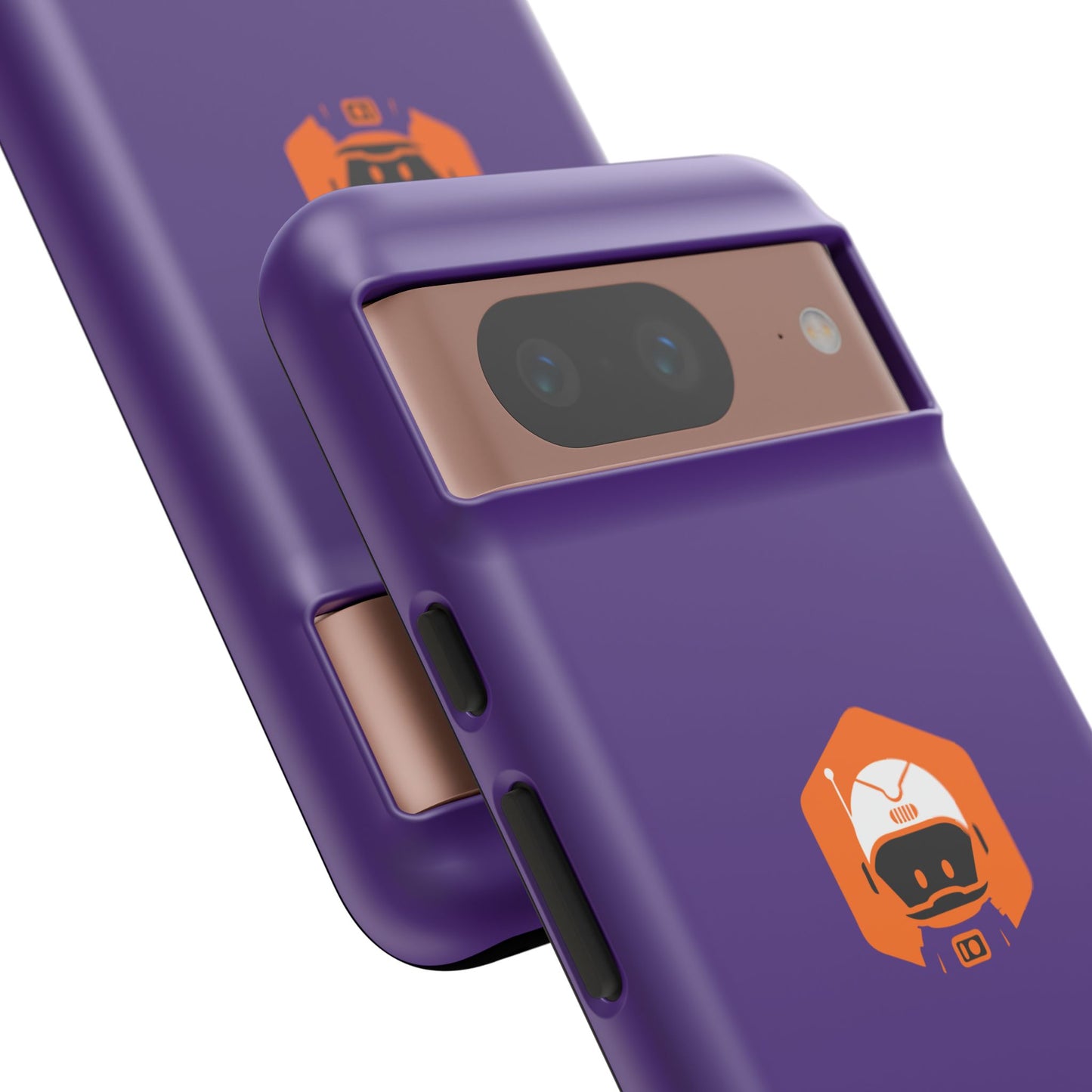 Tough Cases: Dual-Layer Durability in Bold Purple!