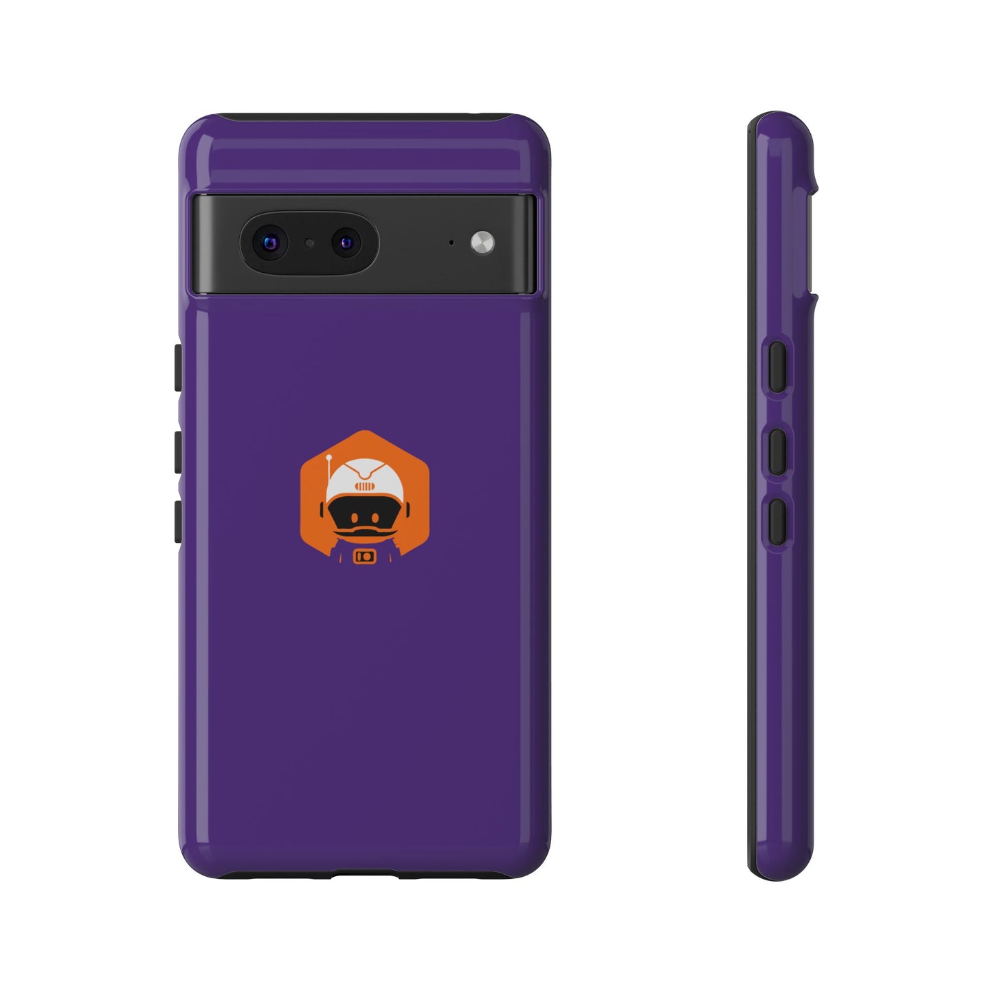 Tough Cases: Dual-Layer Durability in Bold Purple!