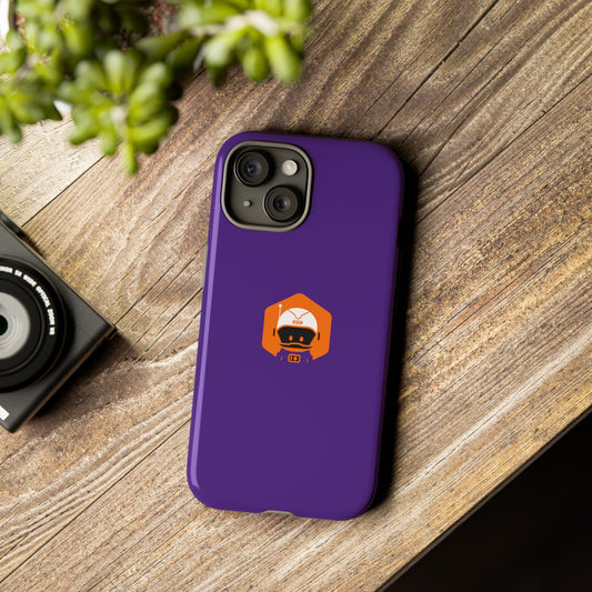 Tough Cases: Dual-Layer Durability in Bold Purple!