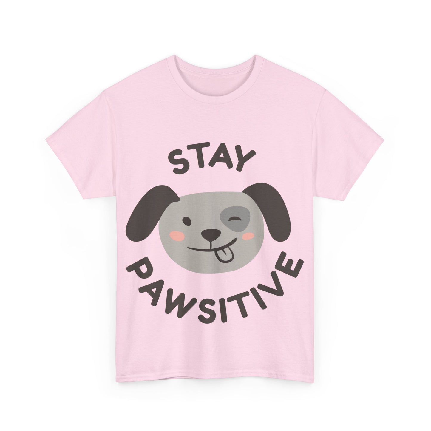 Unisex Heavy Cotton Tee | Stay Pawsitive