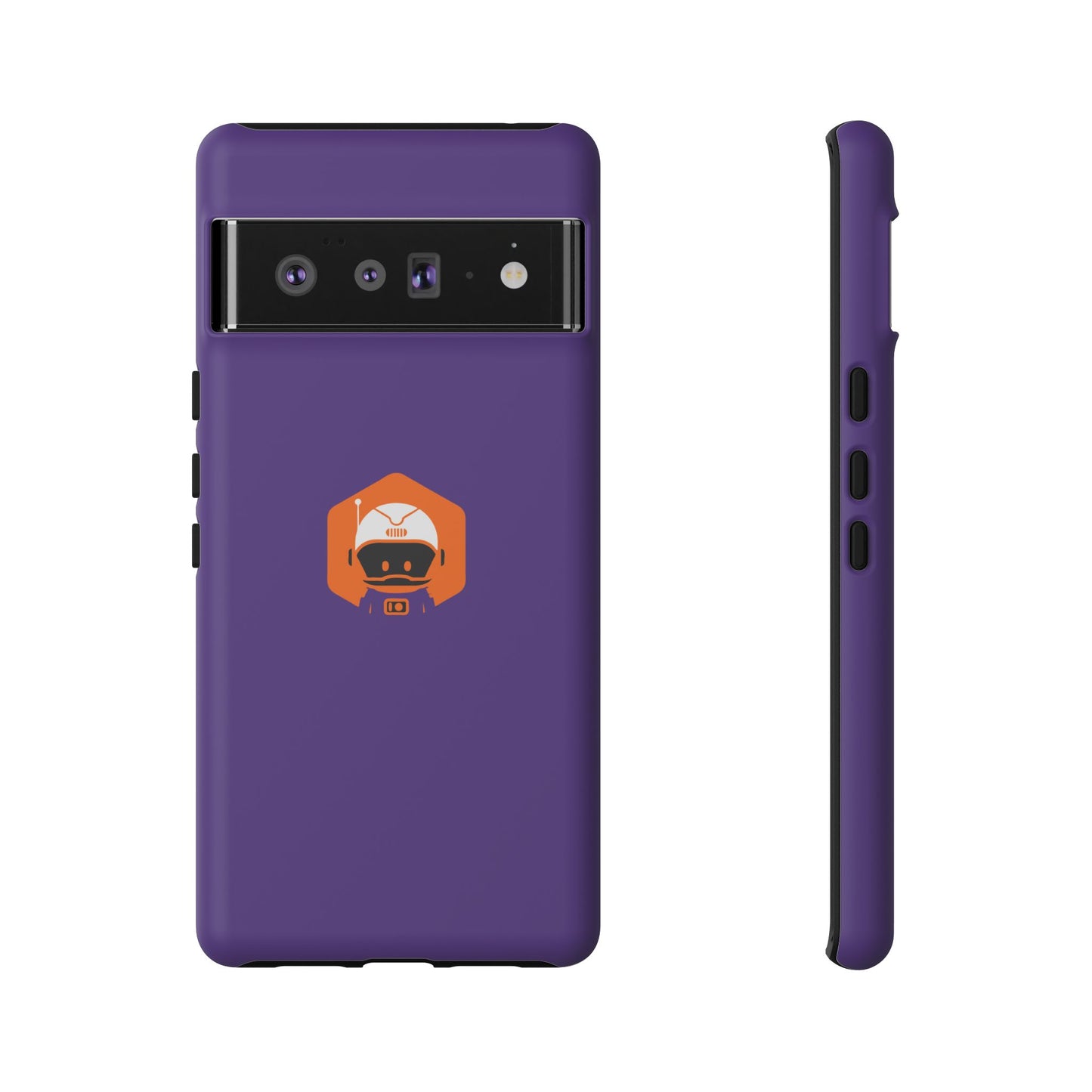 Tough Cases: Dual-Layer Durability in Bold Purple!