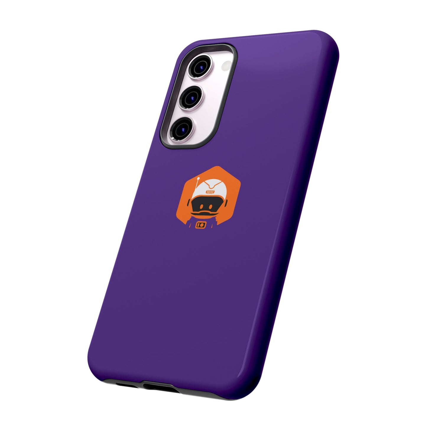 Tough Cases: Dual-Layer Durability in Bold Purple!