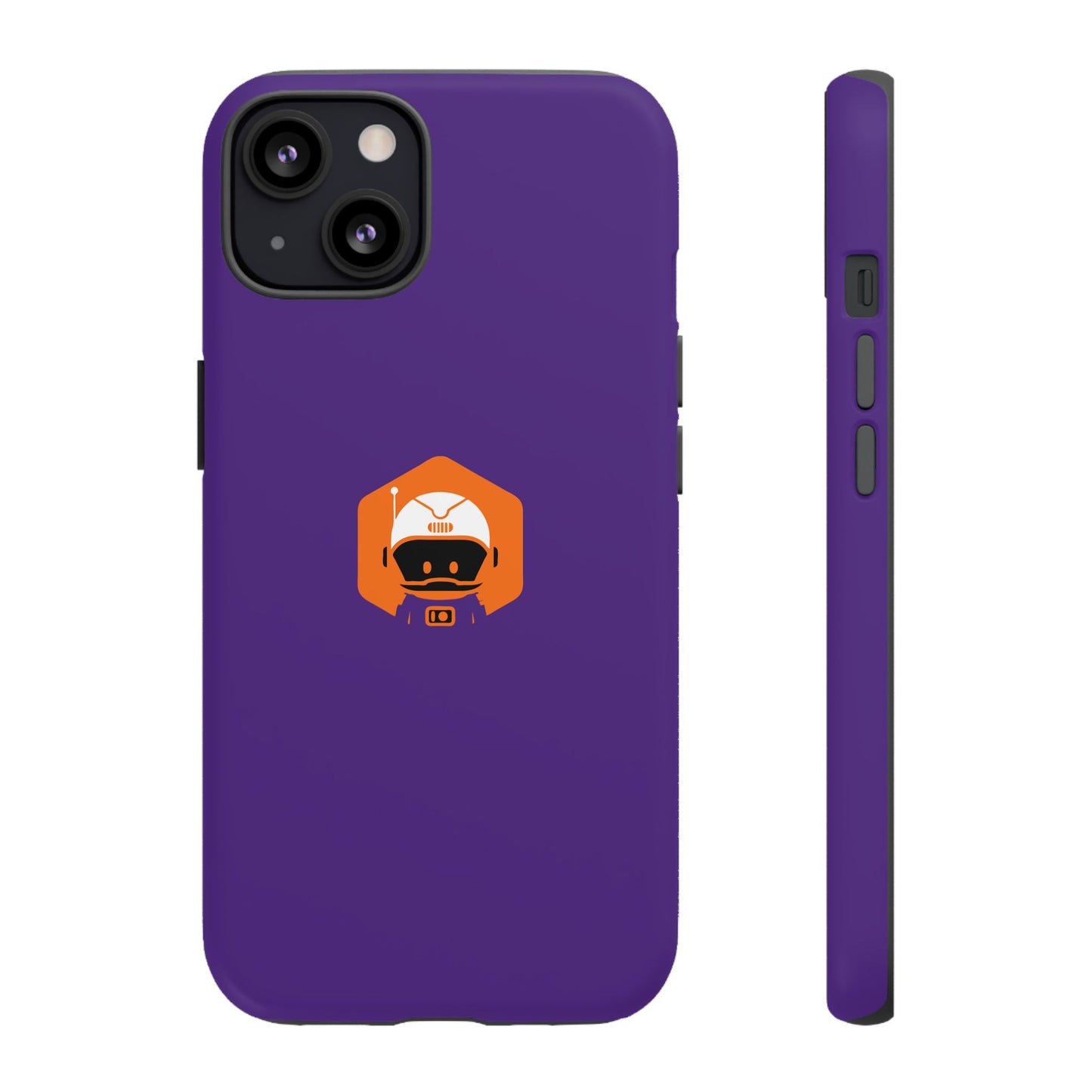 Tough Cases: Dual-Layer Durability in Bold Purple!