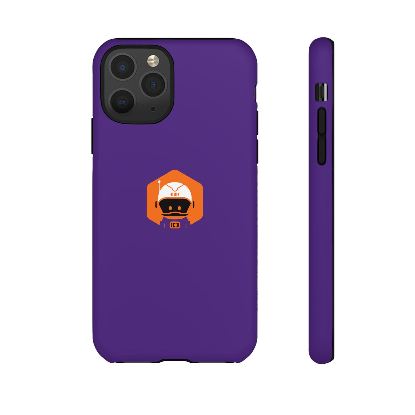 Tough Cases: Dual-Layer Durability in Bold Purple!