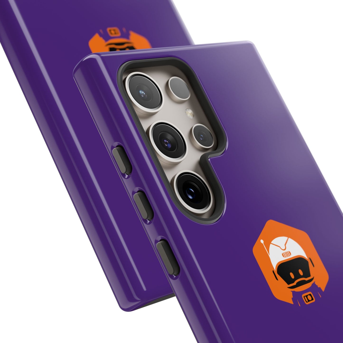 Tough Cases: Dual-Layer Durability in Bold Purple!