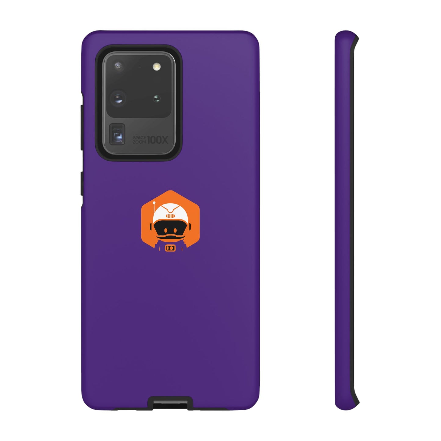 Tough Cases: Dual-Layer Durability in Bold Purple!