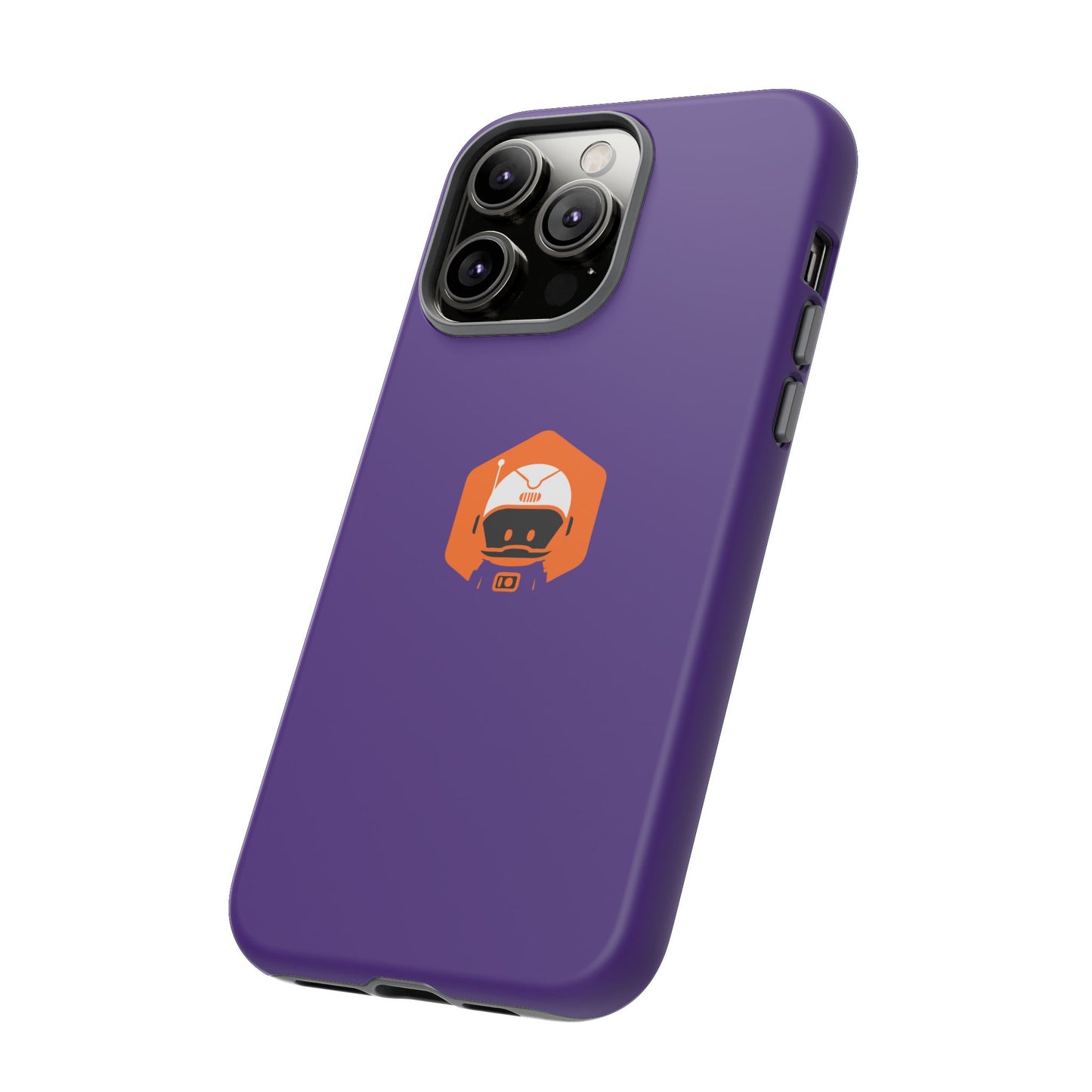 Tough Cases: Dual-Layer Durability in Bold Purple!