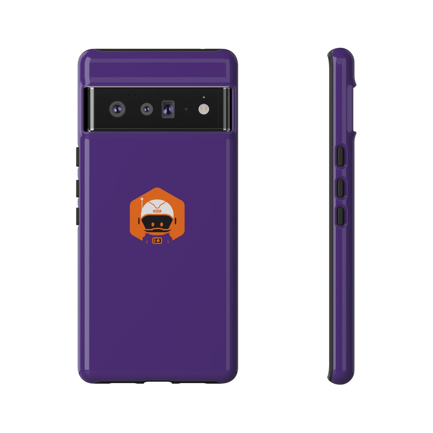 Tough Cases: Dual-Layer Durability in Bold Purple!