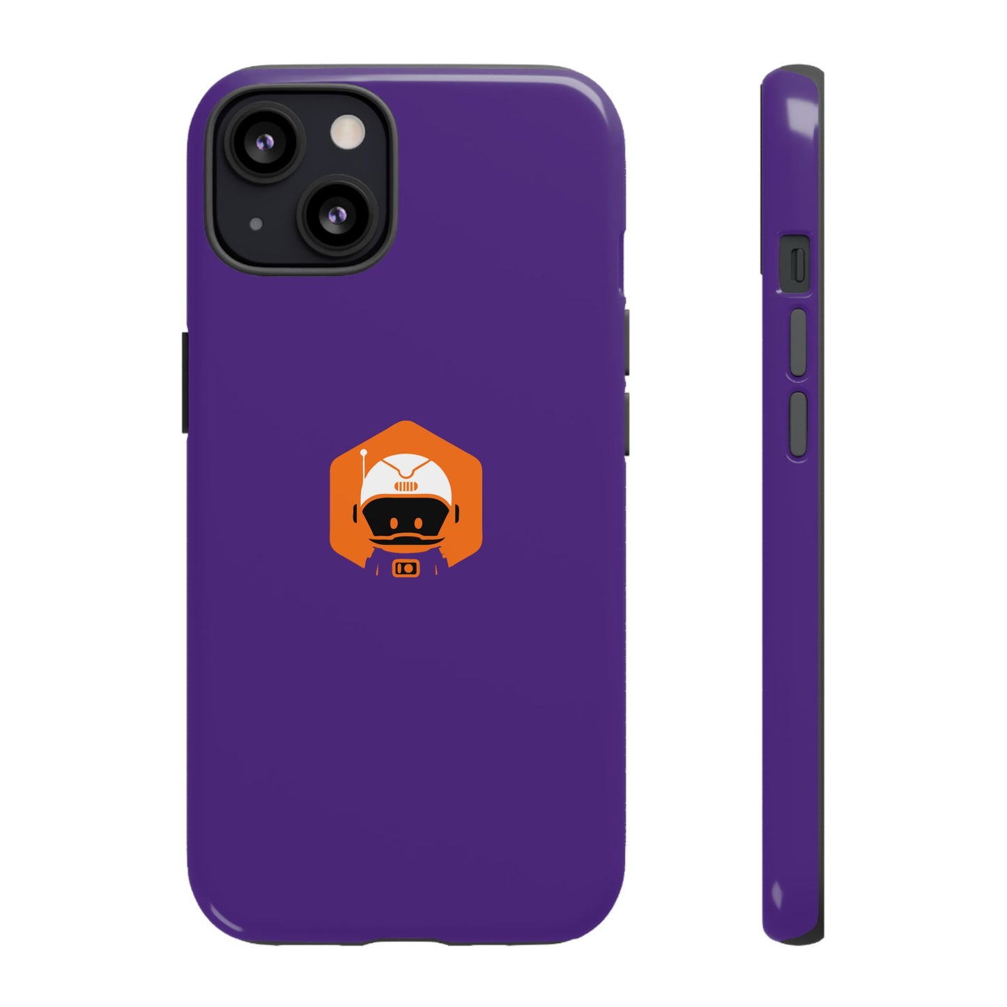 Tough Cases: Dual-Layer Durability in Bold Purple!