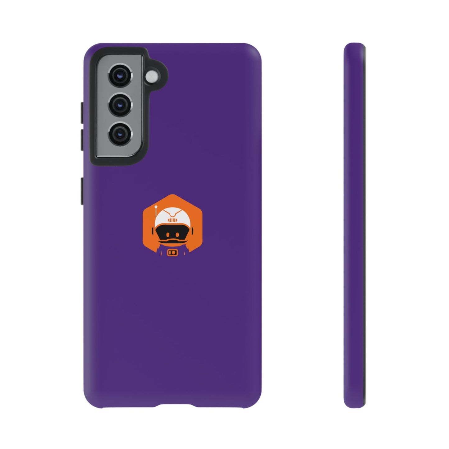 Tough Cases: Dual-Layer Durability in Bold Purple!