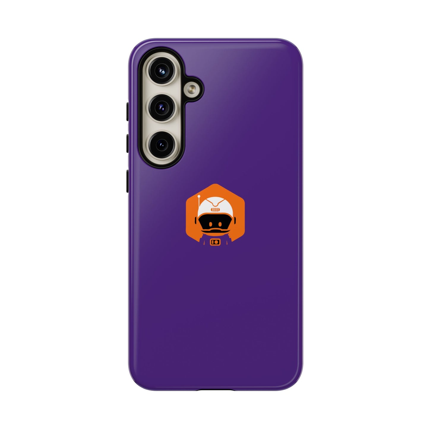 Tough Cases: Dual-Layer Durability in Bold Purple!