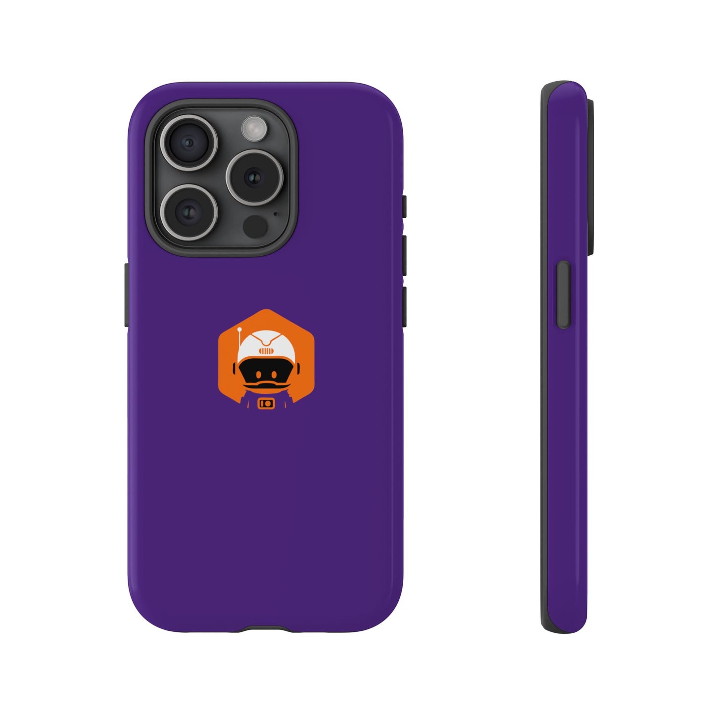 Tough Cases: Dual-Layer Durability in Bold Purple!