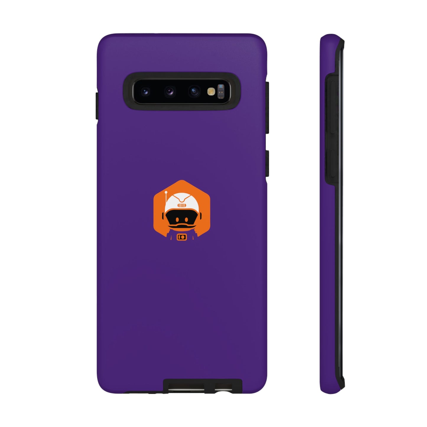 Tough Cases: Dual-Layer Durability in Bold Purple!