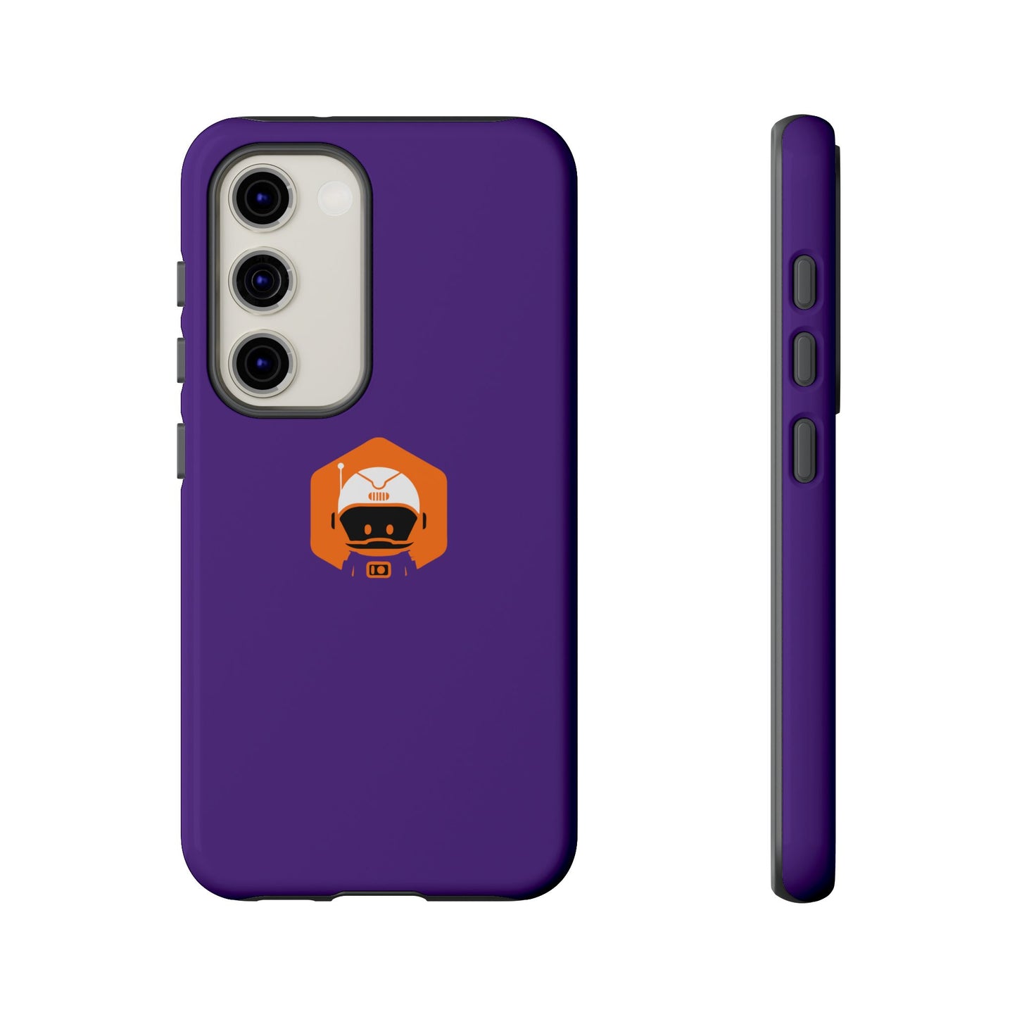 Tough Cases: Dual-Layer Durability in Bold Purple!