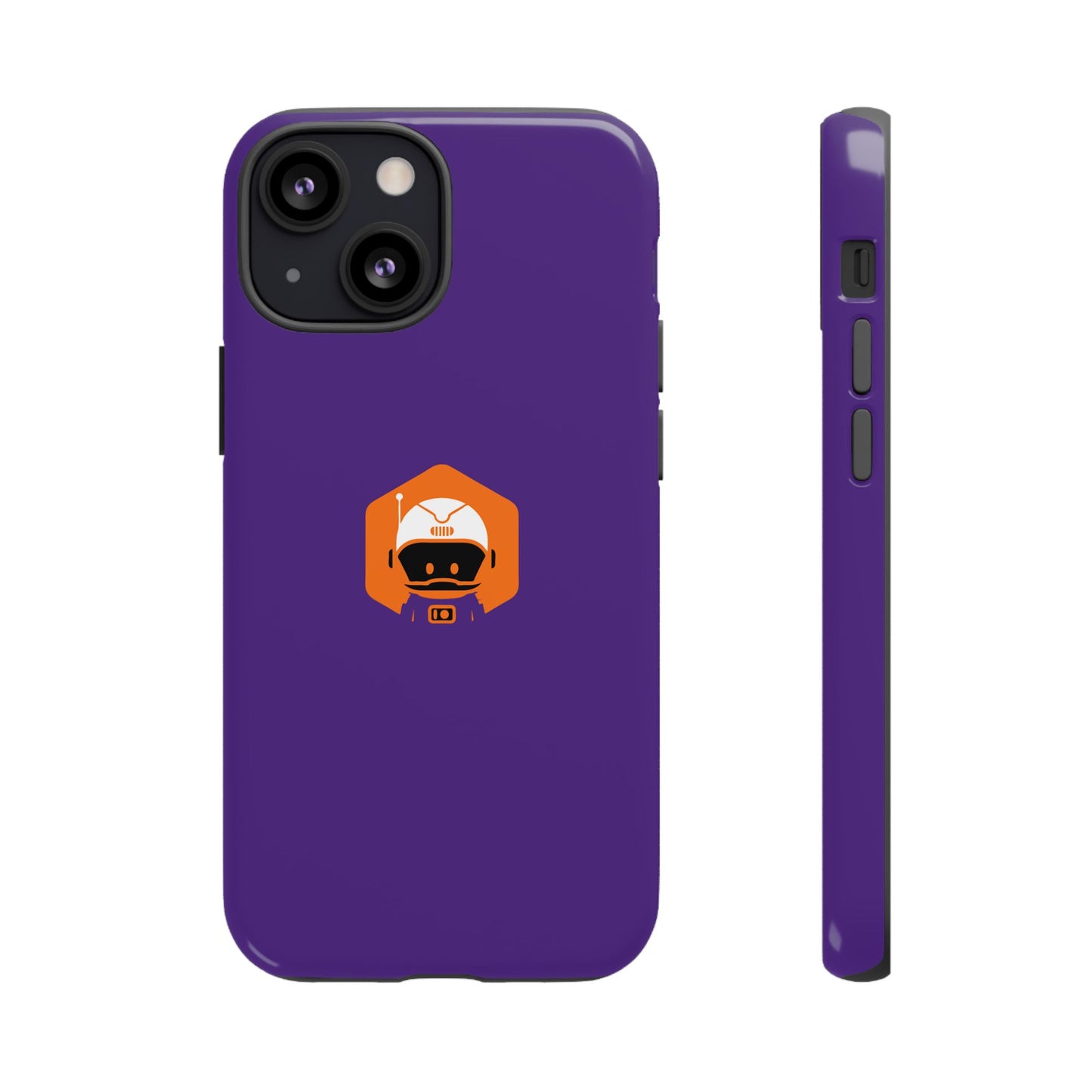 Tough Cases: Dual-Layer Durability in Bold Purple!