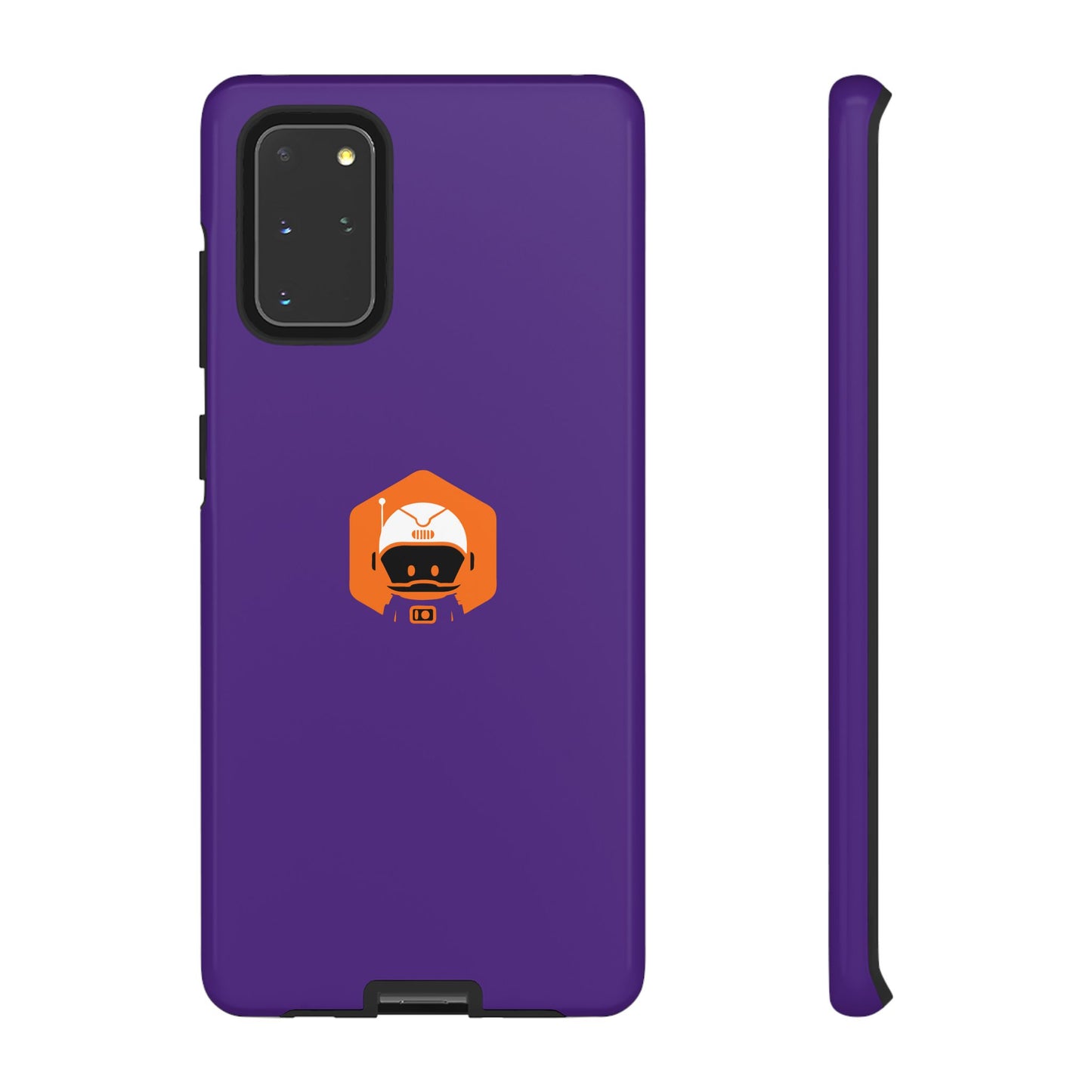 Tough Cases: Dual-Layer Durability in Bold Purple!