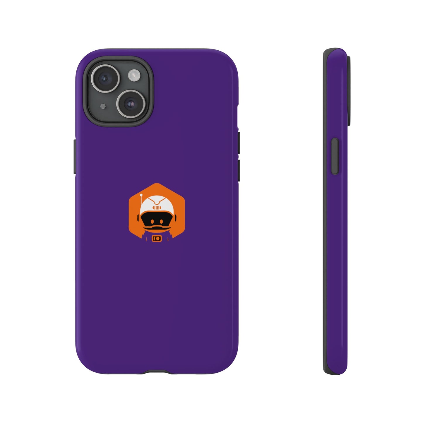 Tough Cases: Dual-Layer Durability in Bold Purple!