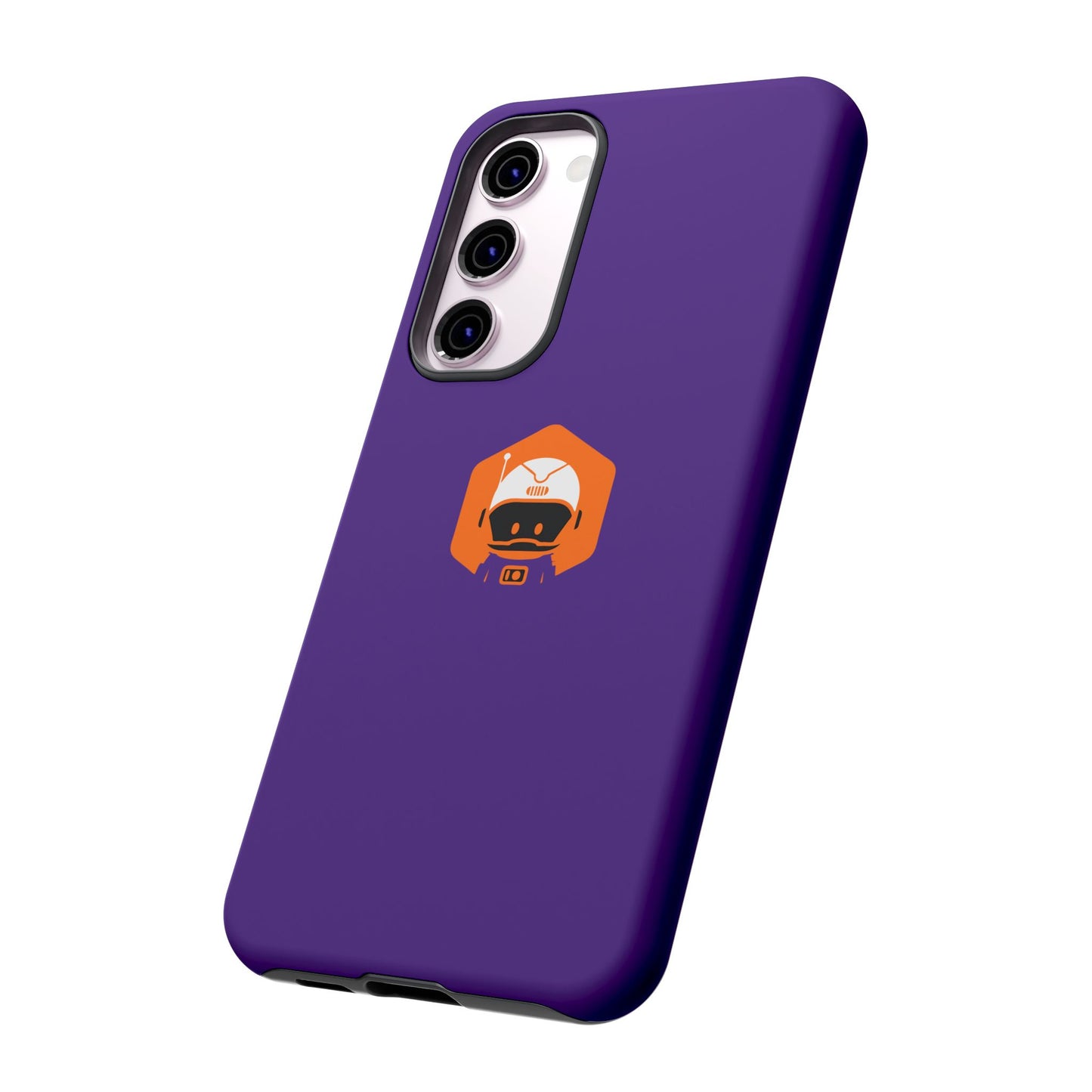 Tough Cases: Dual-Layer Durability in Bold Purple!