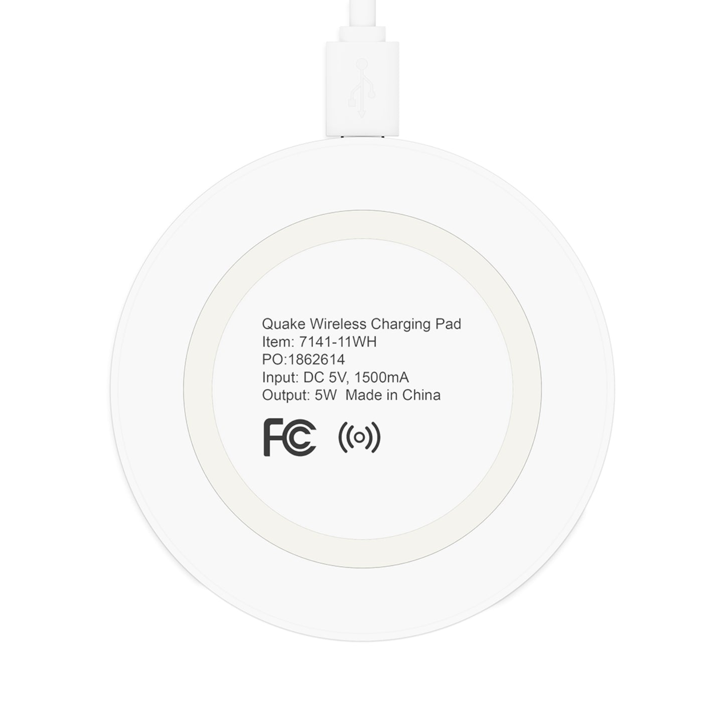 Quake Wireless Charging Pad - Futuristic Design for Tech Enthusiasts