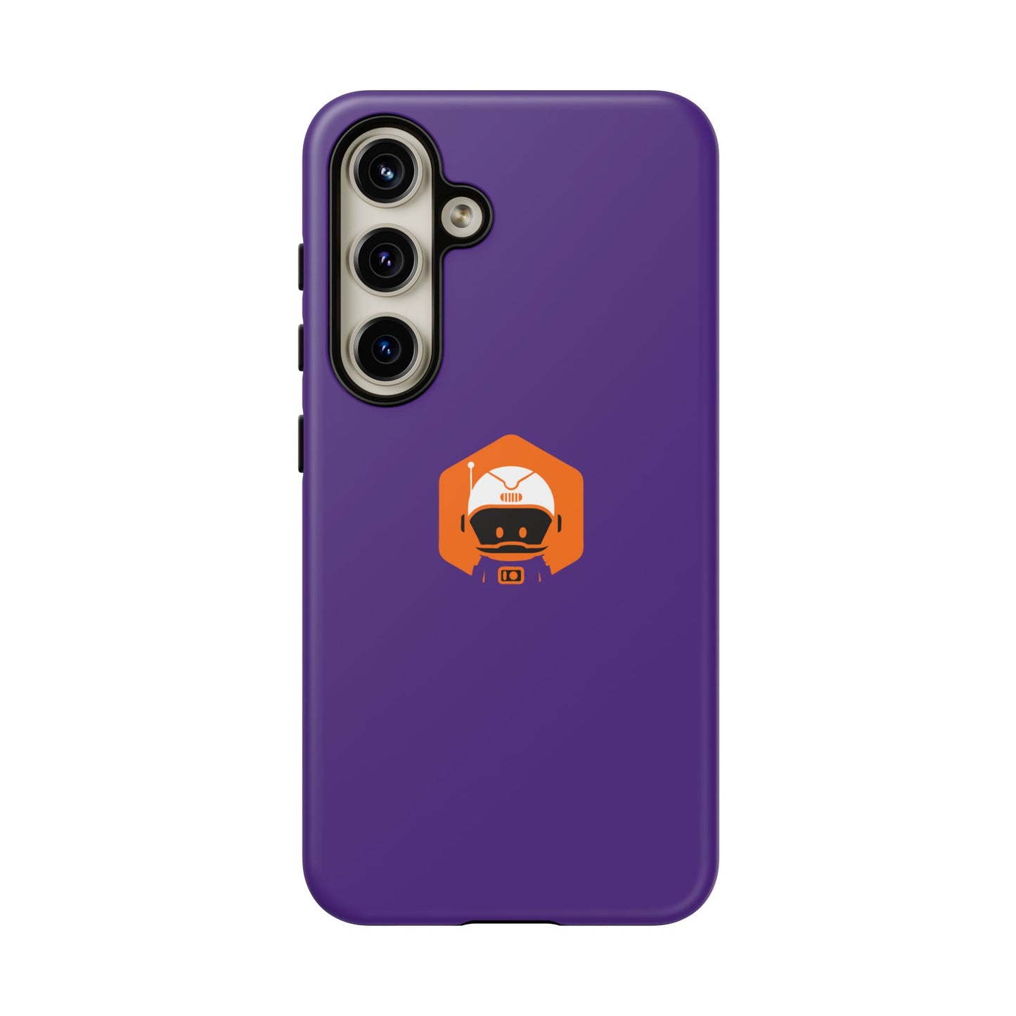 Tough Cases: Dual-Layer Durability in Bold Purple!