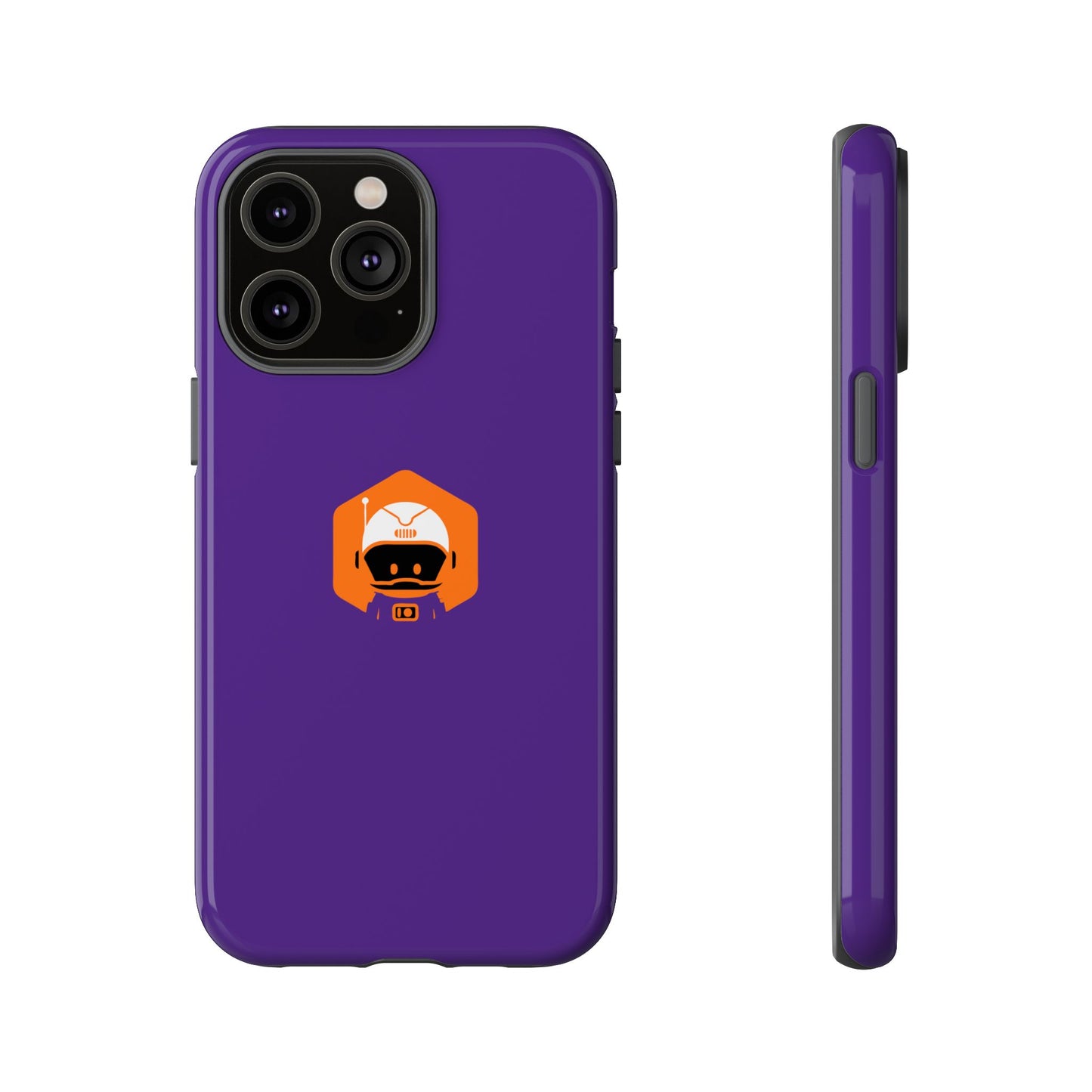 Tough Cases: Dual-Layer Durability in Bold Purple!