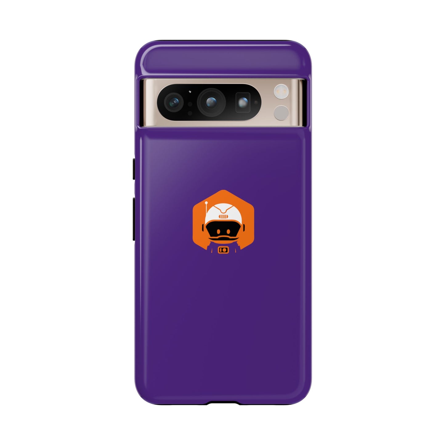 Tough Cases: Dual-Layer Durability in Bold Purple!