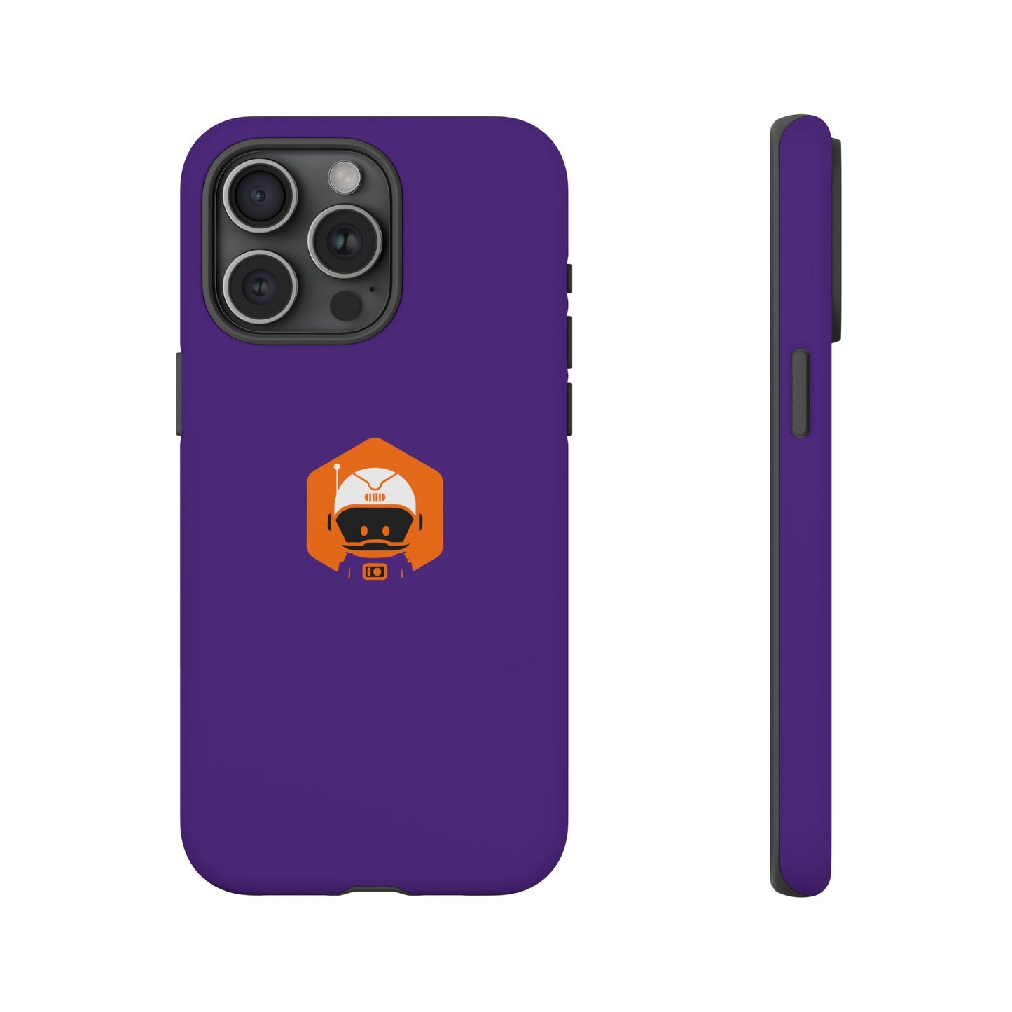 Tough Cases: Dual-Layer Durability in Bold Purple!