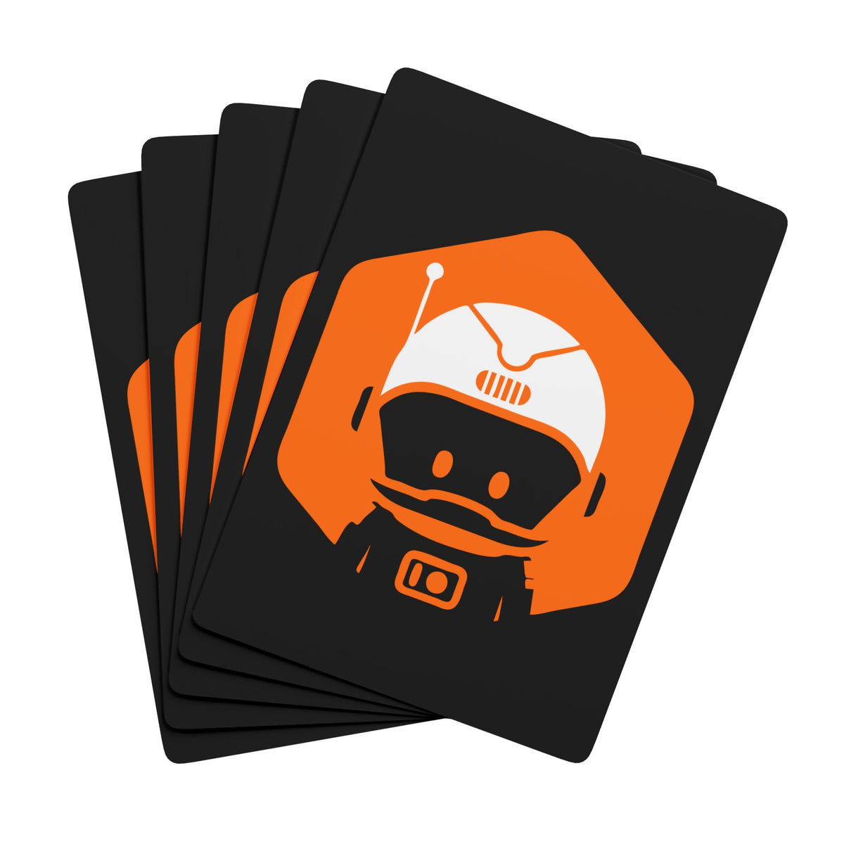 Retro Robot Poker Playing Cards