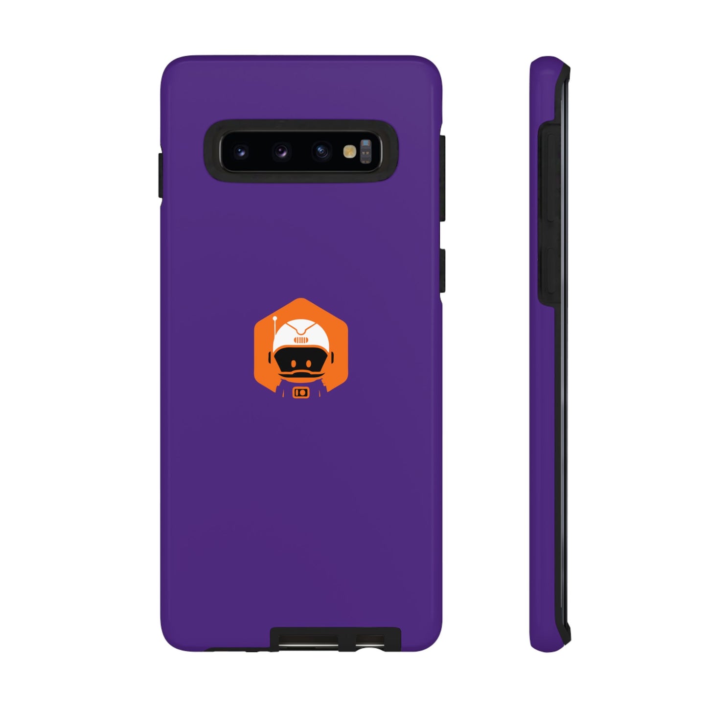 Tough Cases: Dual-Layer Durability in Bold Purple!