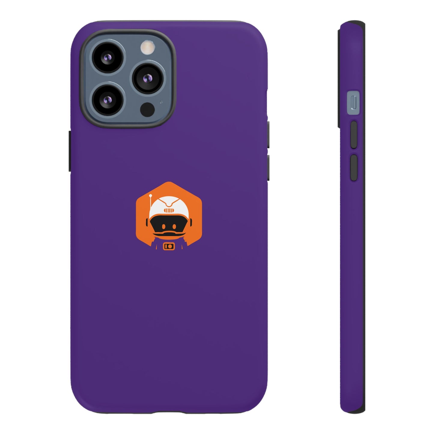 Tough Cases: Dual-Layer Durability in Bold Purple!