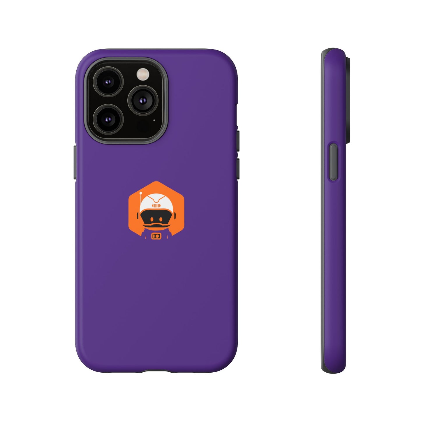 Tough Cases: Dual-Layer Durability in Bold Purple!