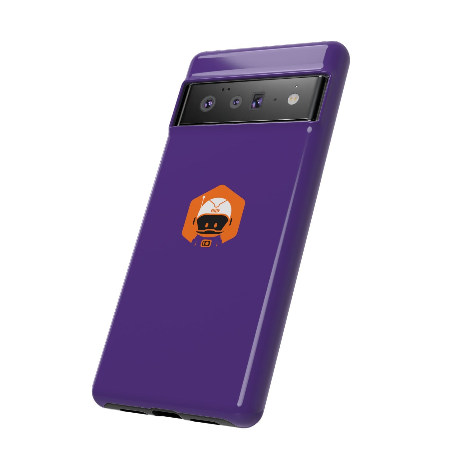 Tough Cases: Dual-Layer Durability in Bold Purple!