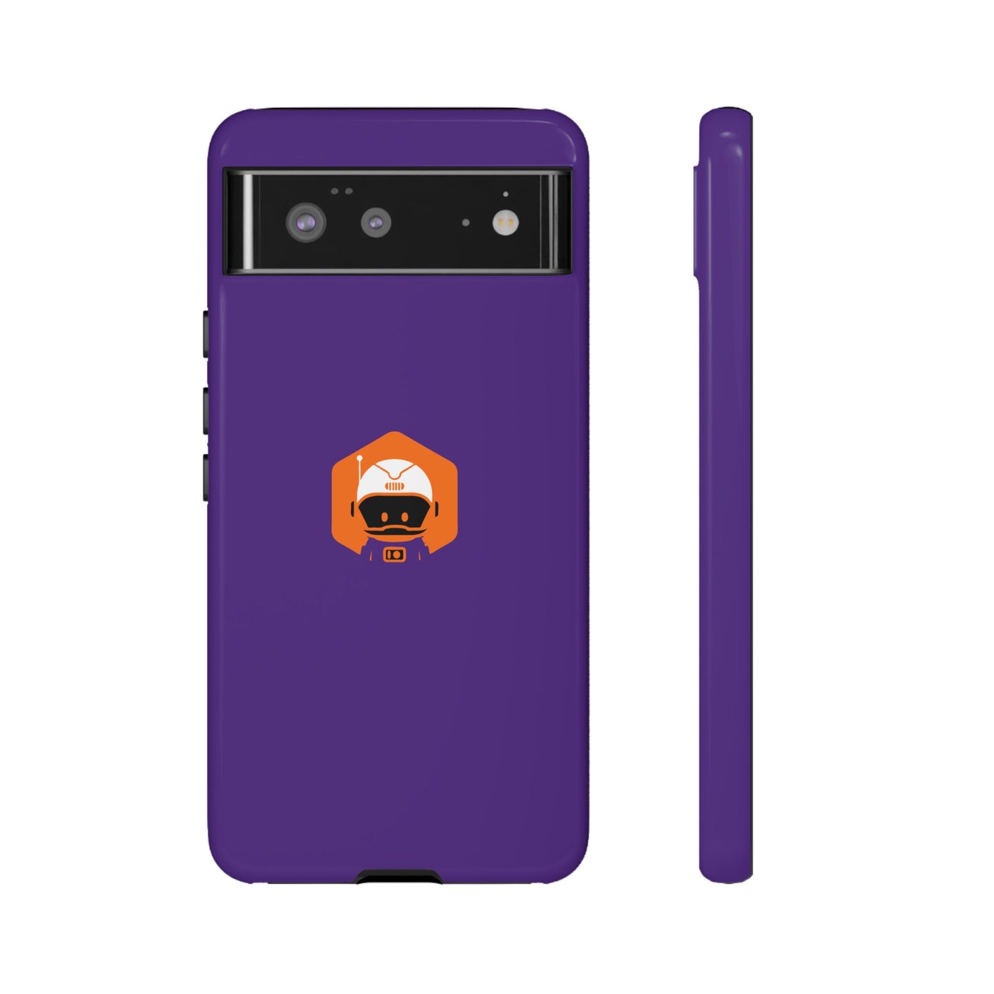 Tough Cases: Dual-Layer Durability in Bold Purple!