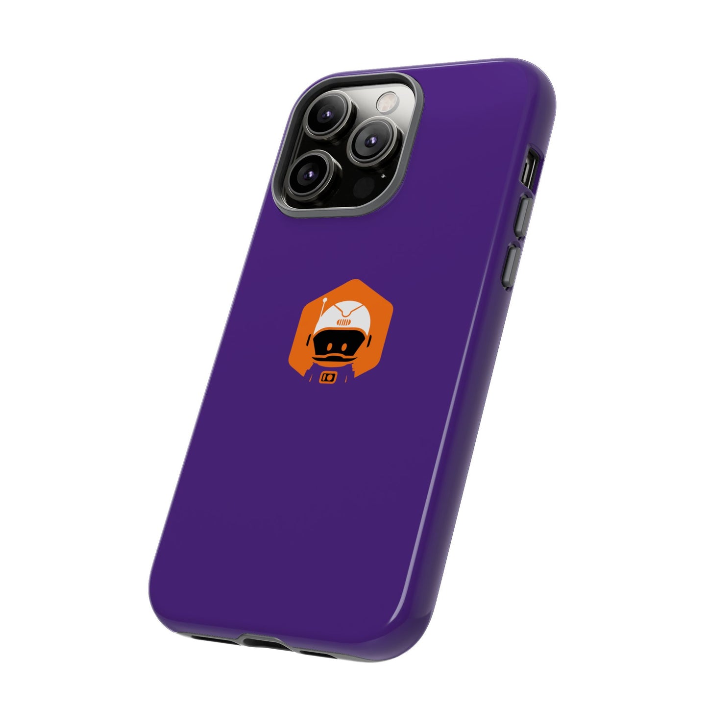 Tough Cases: Dual-Layer Durability in Bold Purple!