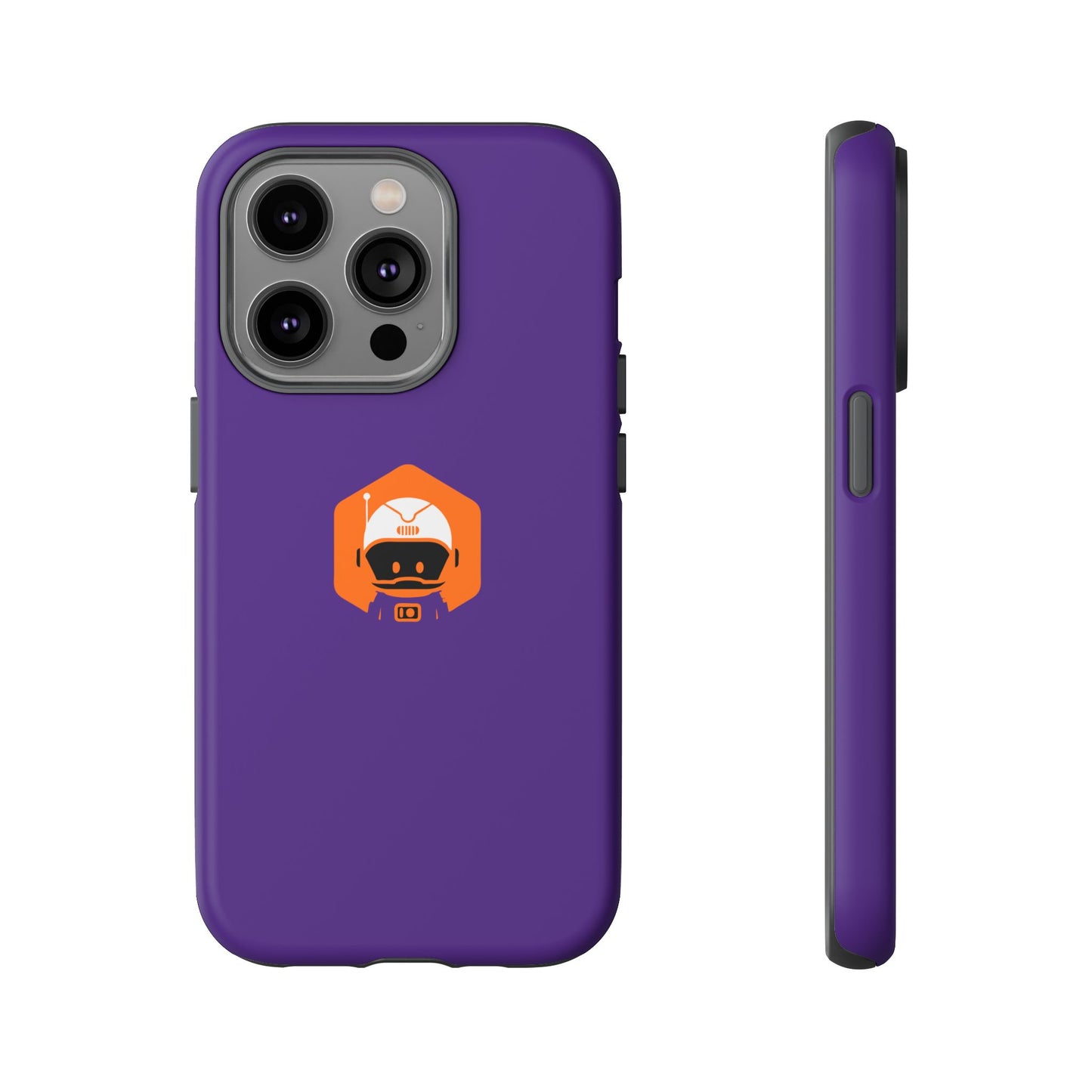 Tough Cases: Dual-Layer Durability in Bold Purple!