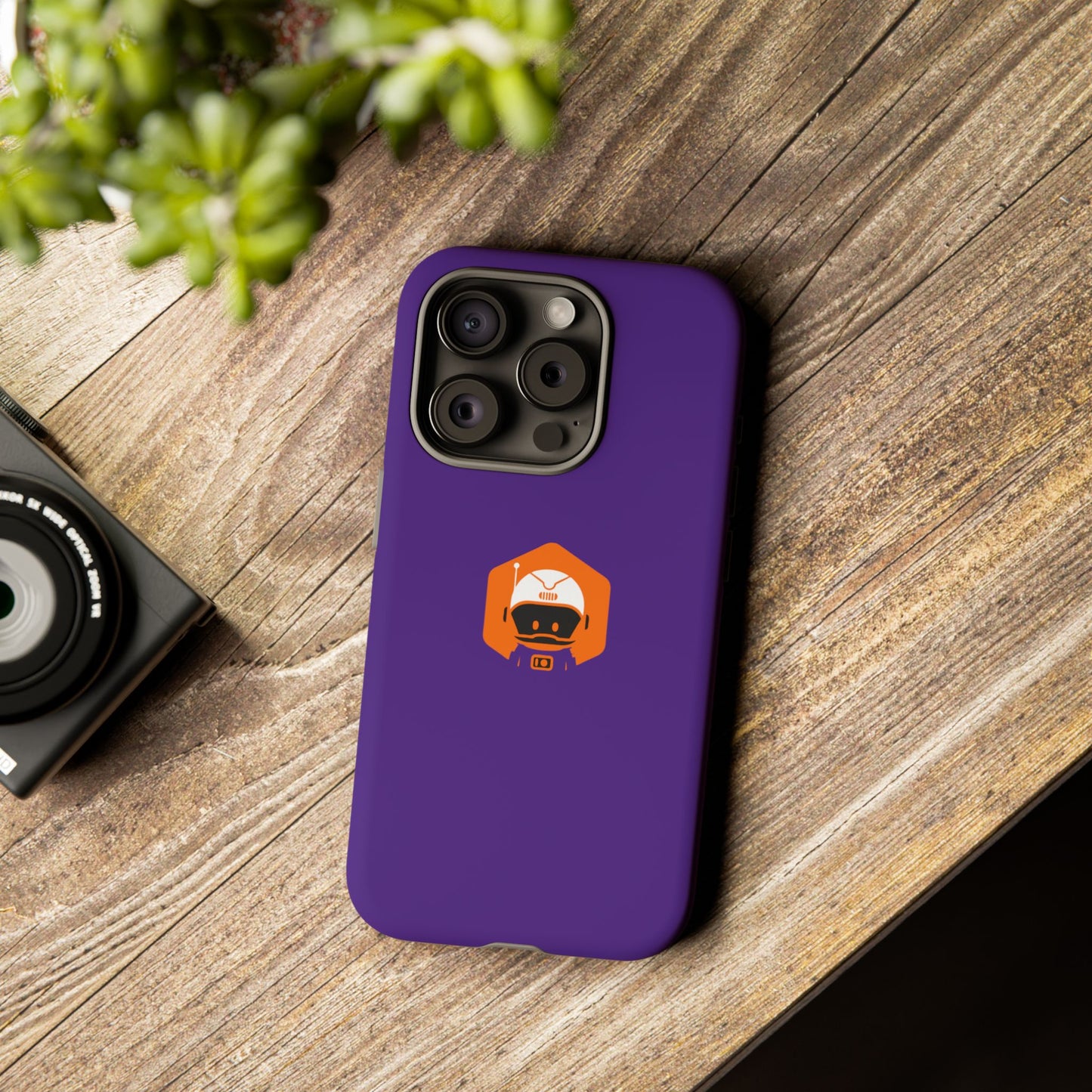 Tough Cases: Dual-Layer Durability in Bold Purple!