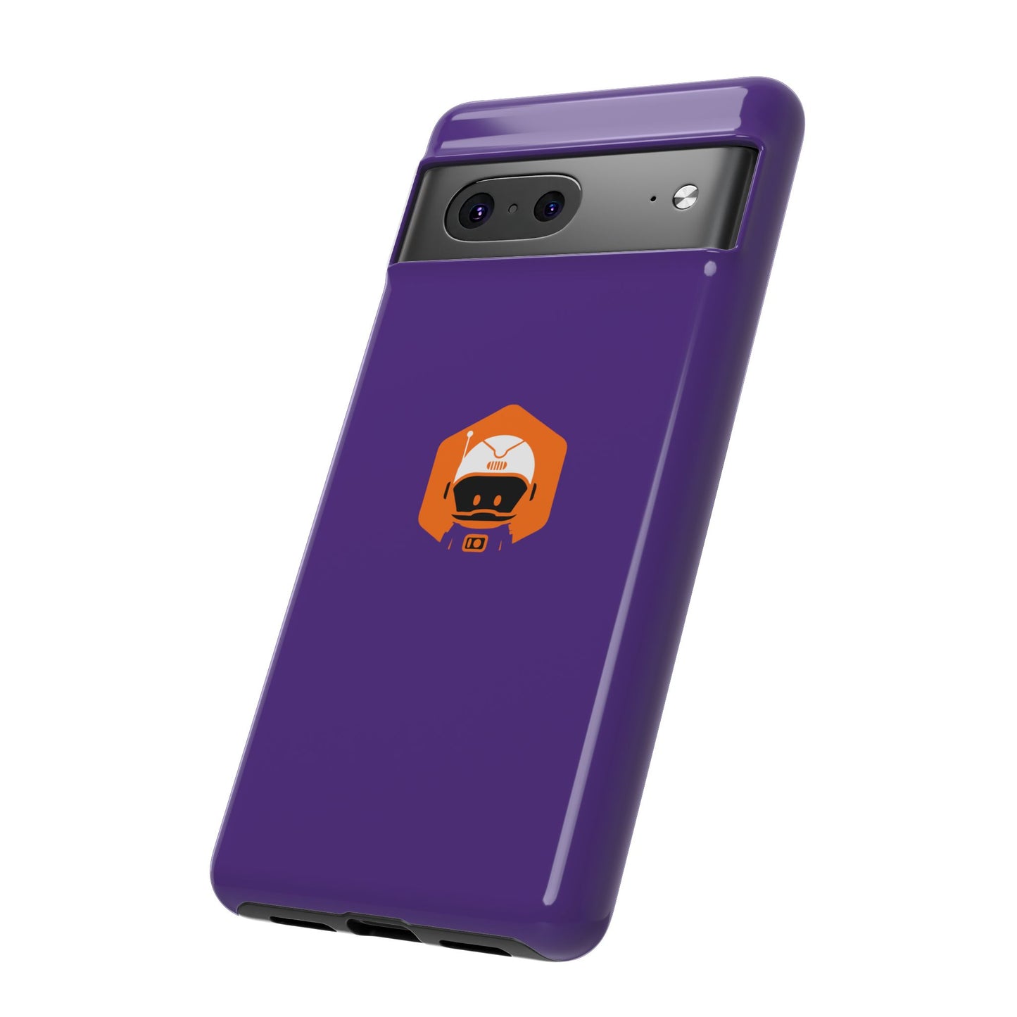 Tough Cases: Dual-Layer Durability in Bold Purple!