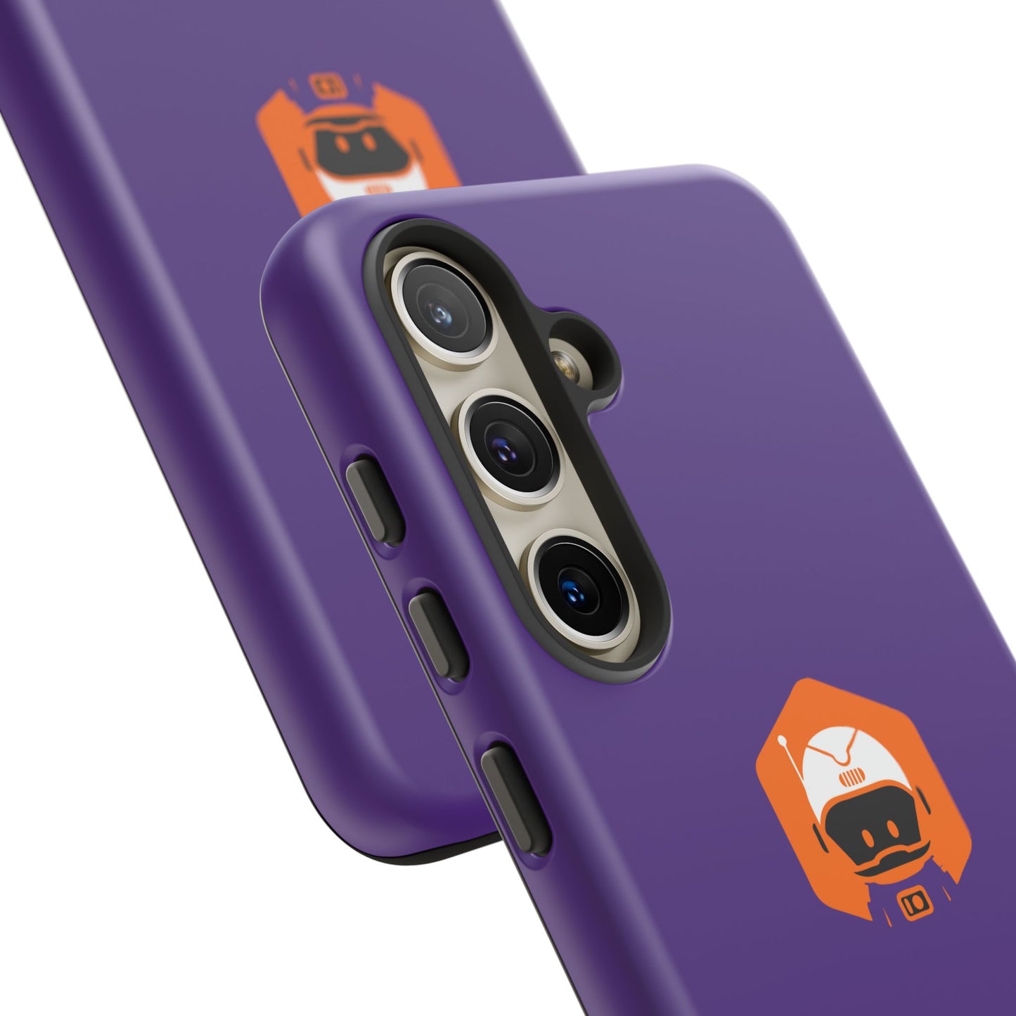 Tough Cases: Dual-Layer Durability in Bold Purple!