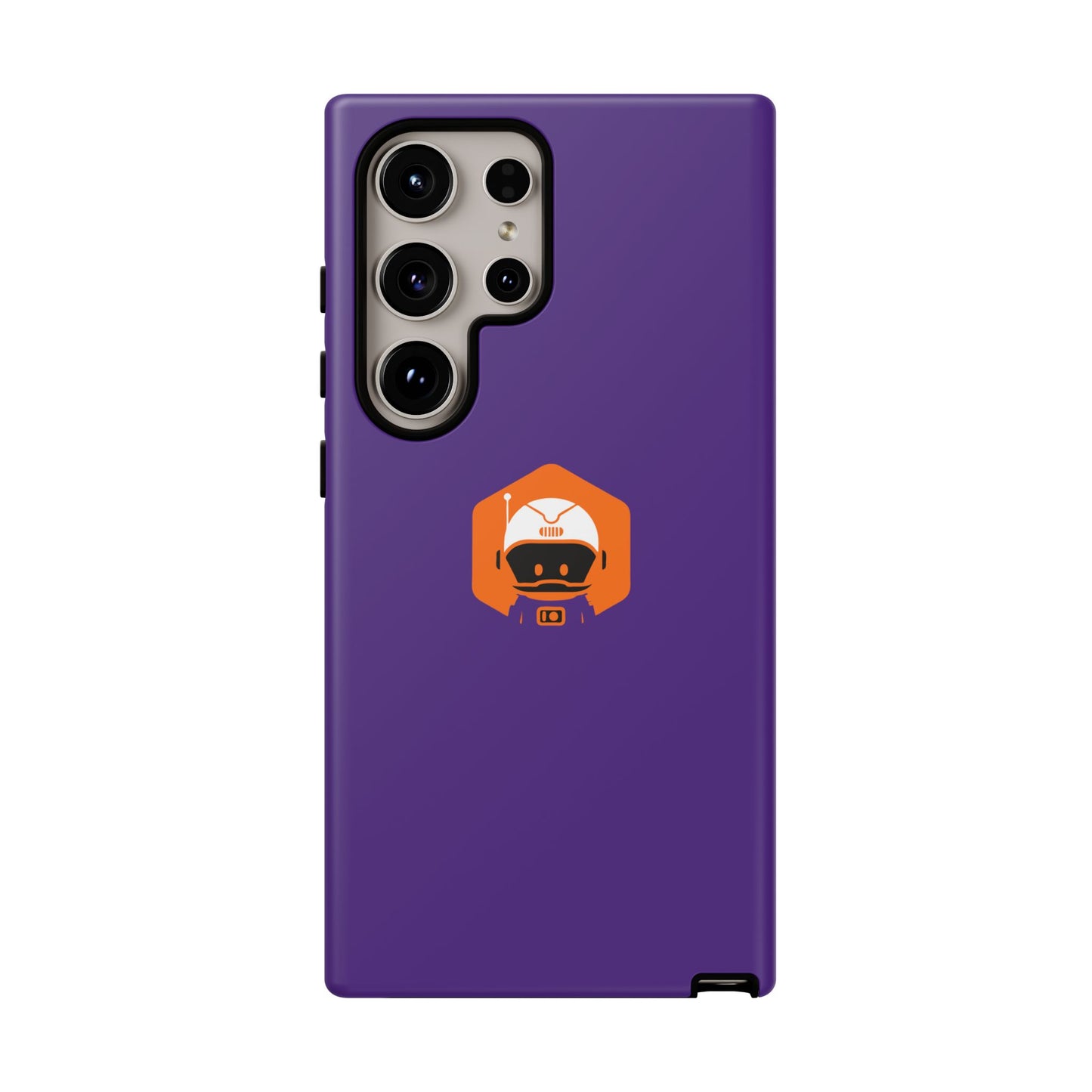 Tough Cases: Dual-Layer Durability in Bold Purple!