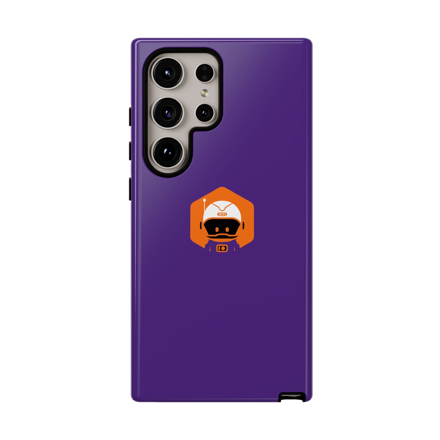 Tough Cases: Dual-Layer Durability in Bold Purple!