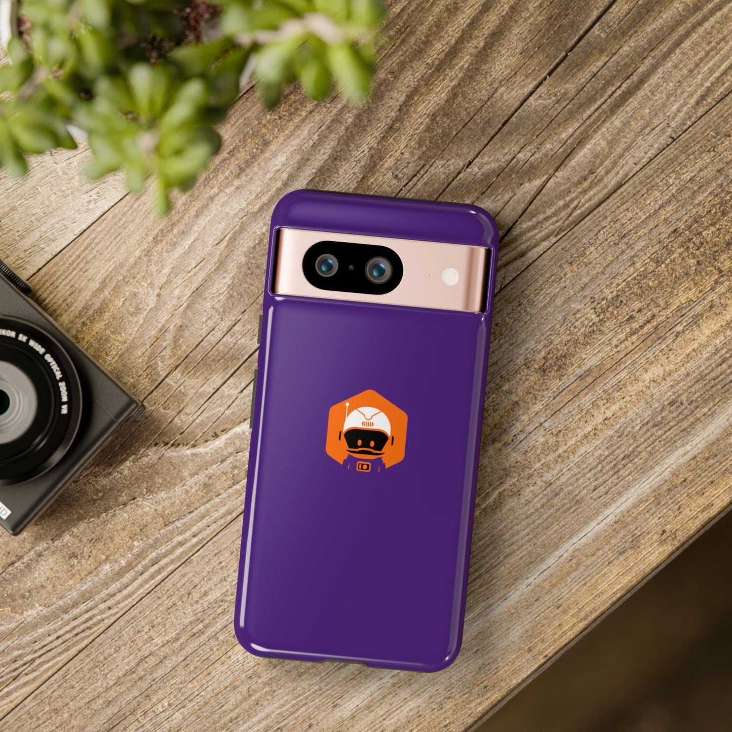 Tough Cases: Dual-Layer Durability in Bold Purple!