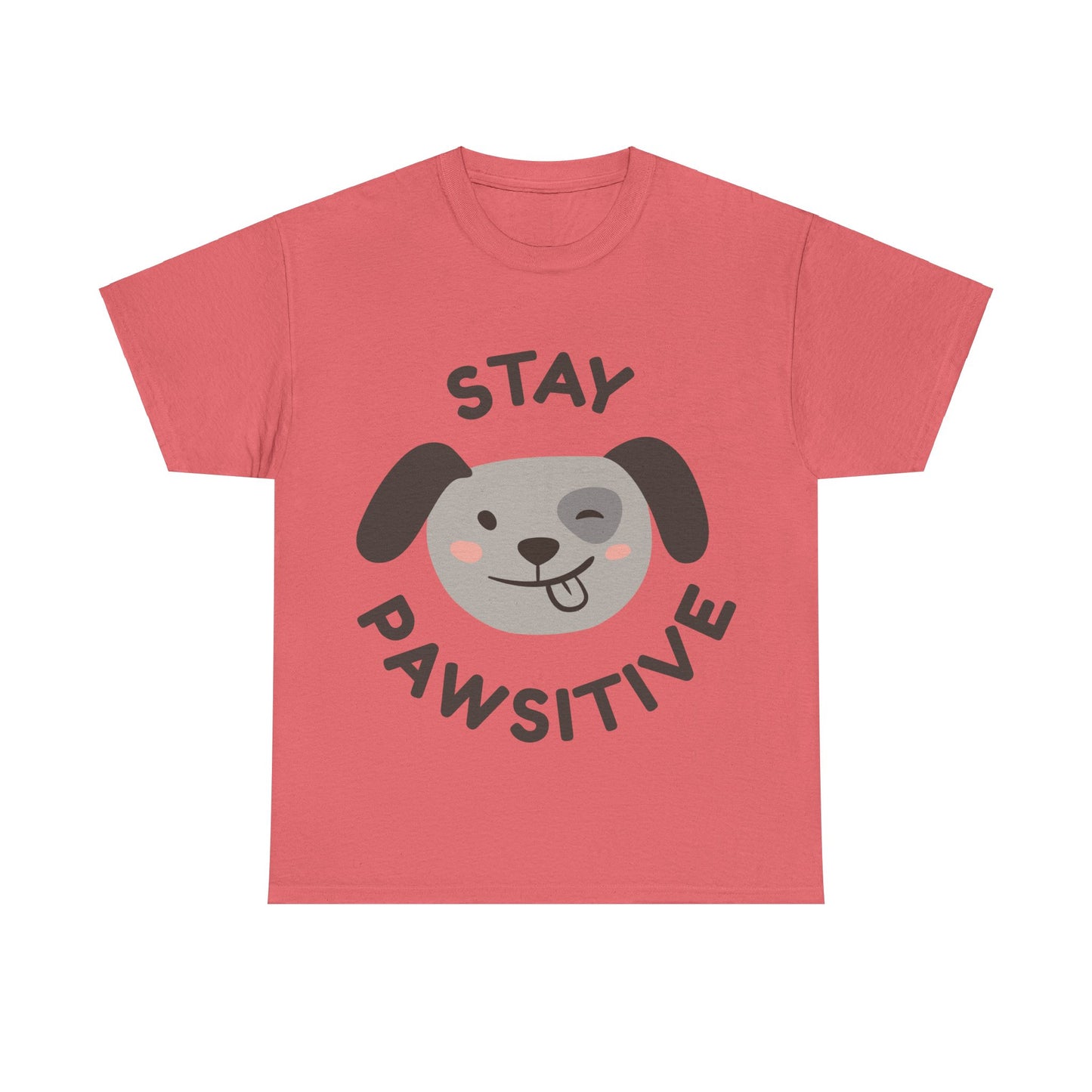 Unisex Heavy Cotton Tee | Stay Pawsitive