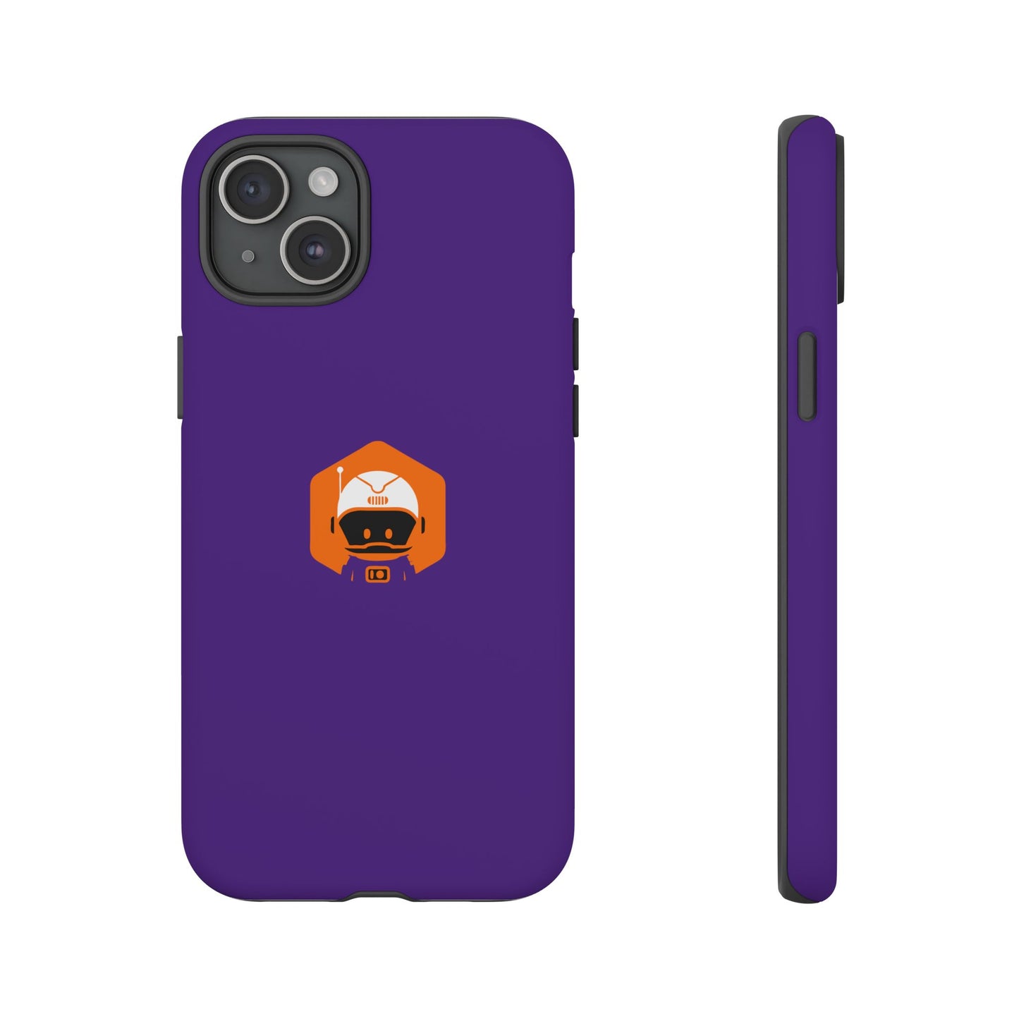 Tough Cases: Dual-Layer Durability in Bold Purple!