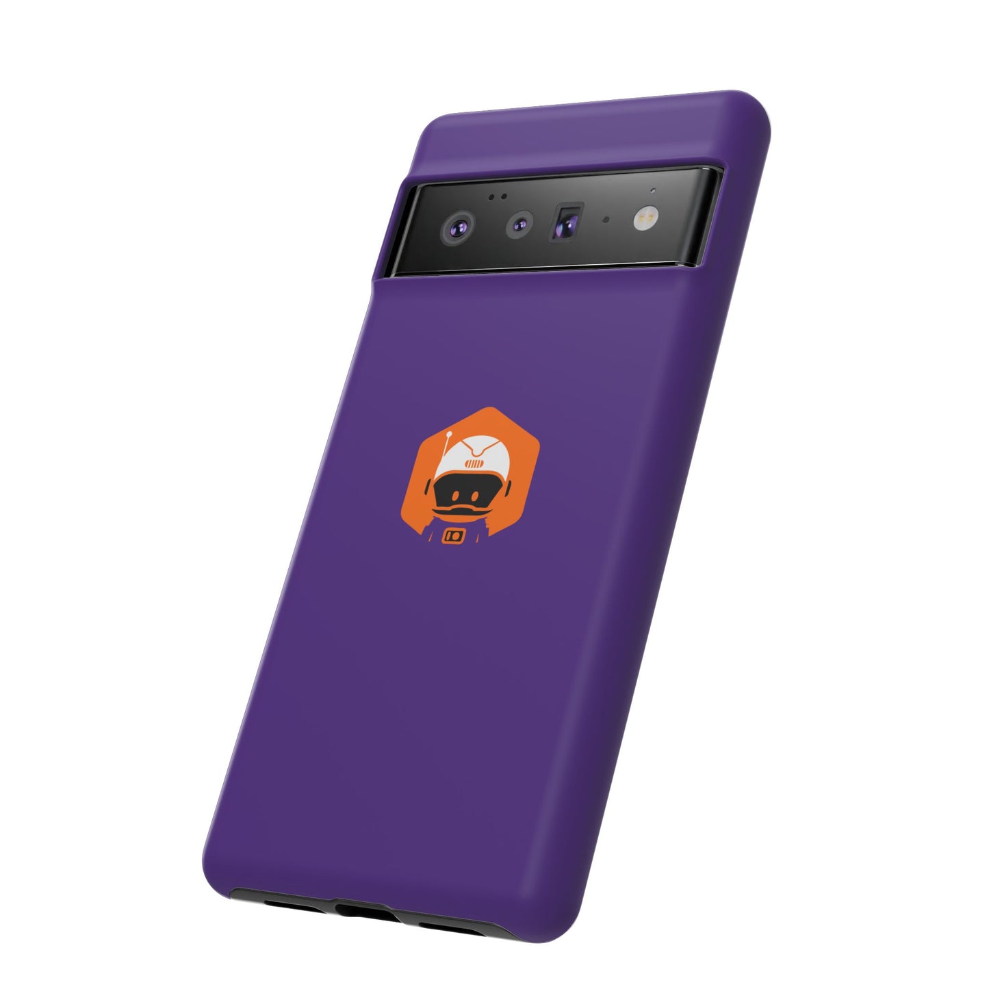 Tough Cases: Dual-Layer Durability in Bold Purple!