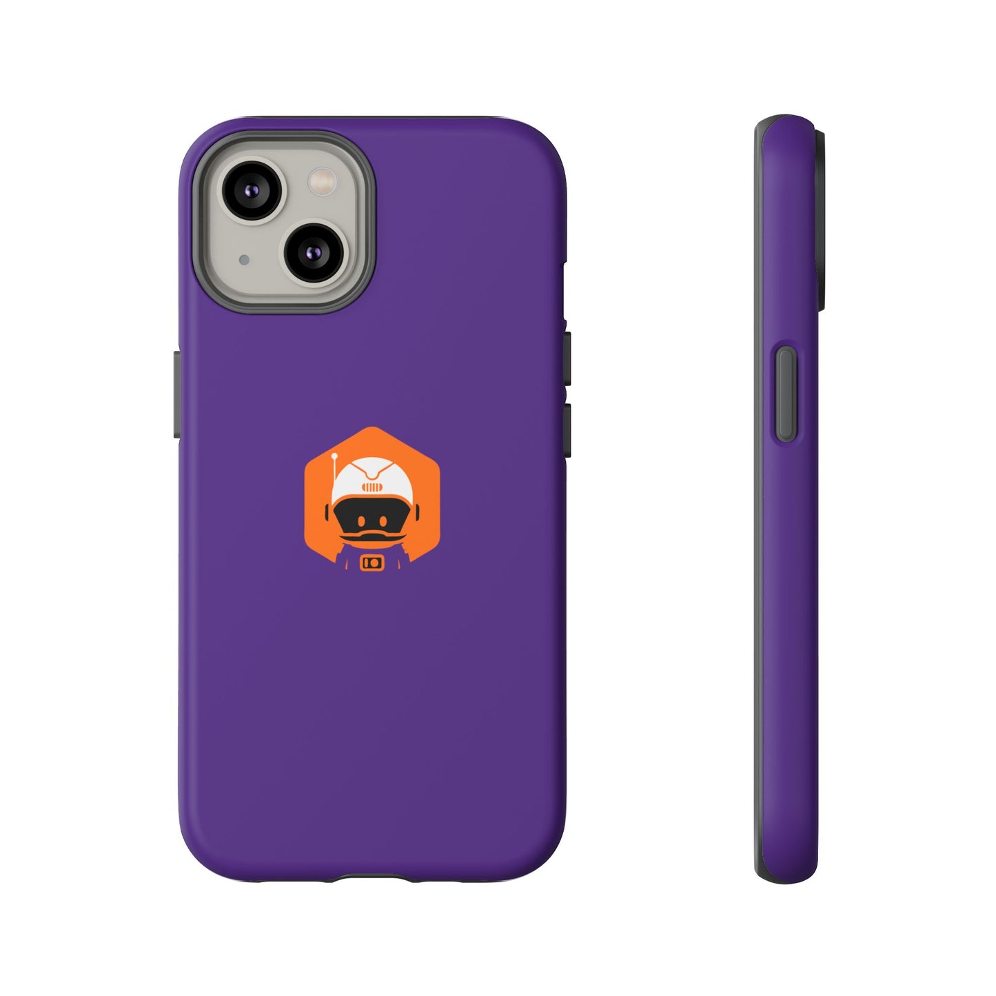 Tough Cases: Dual-Layer Durability in Bold Purple!