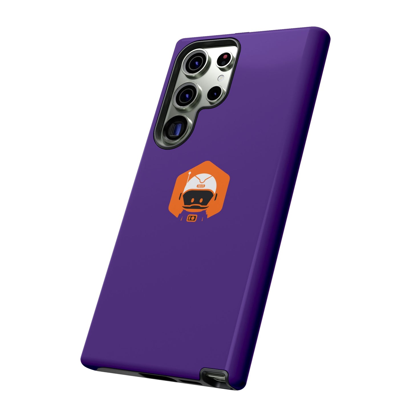 Tough Cases: Dual-Layer Durability in Bold Purple!