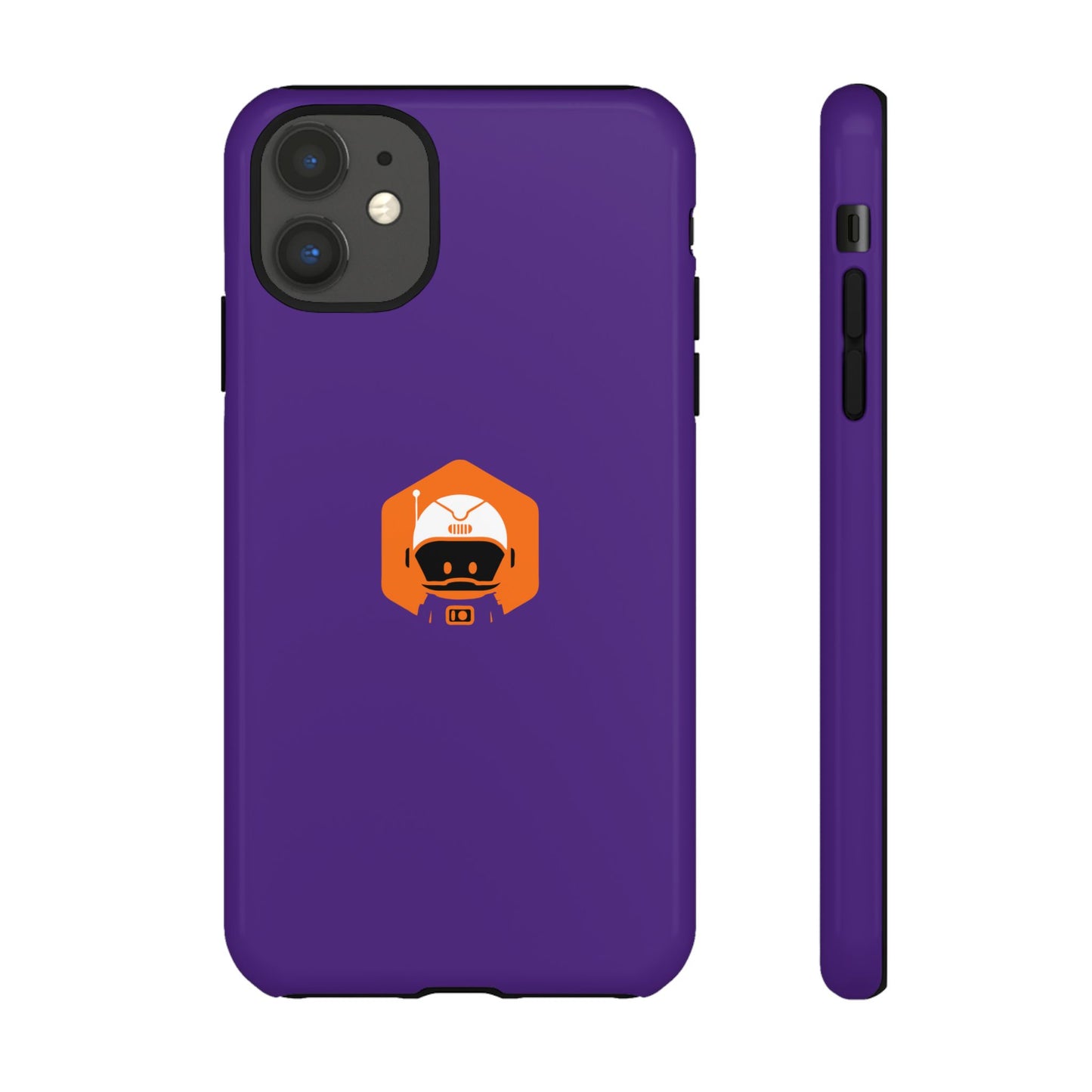 Tough Cases: Dual-Layer Durability in Bold Purple!